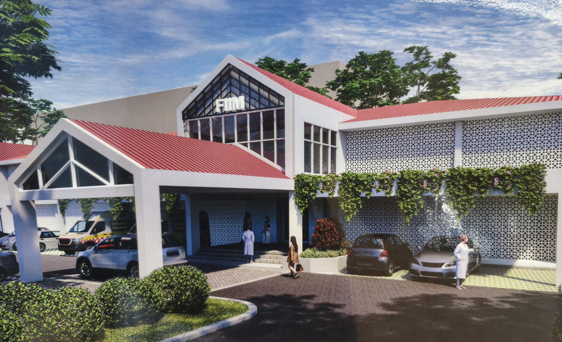 位于钦士威路（Jalan Kingsway）的美里市政局旧行政大楼转型为复旦大学中西医结合创新药物研发校企联合研究中心。