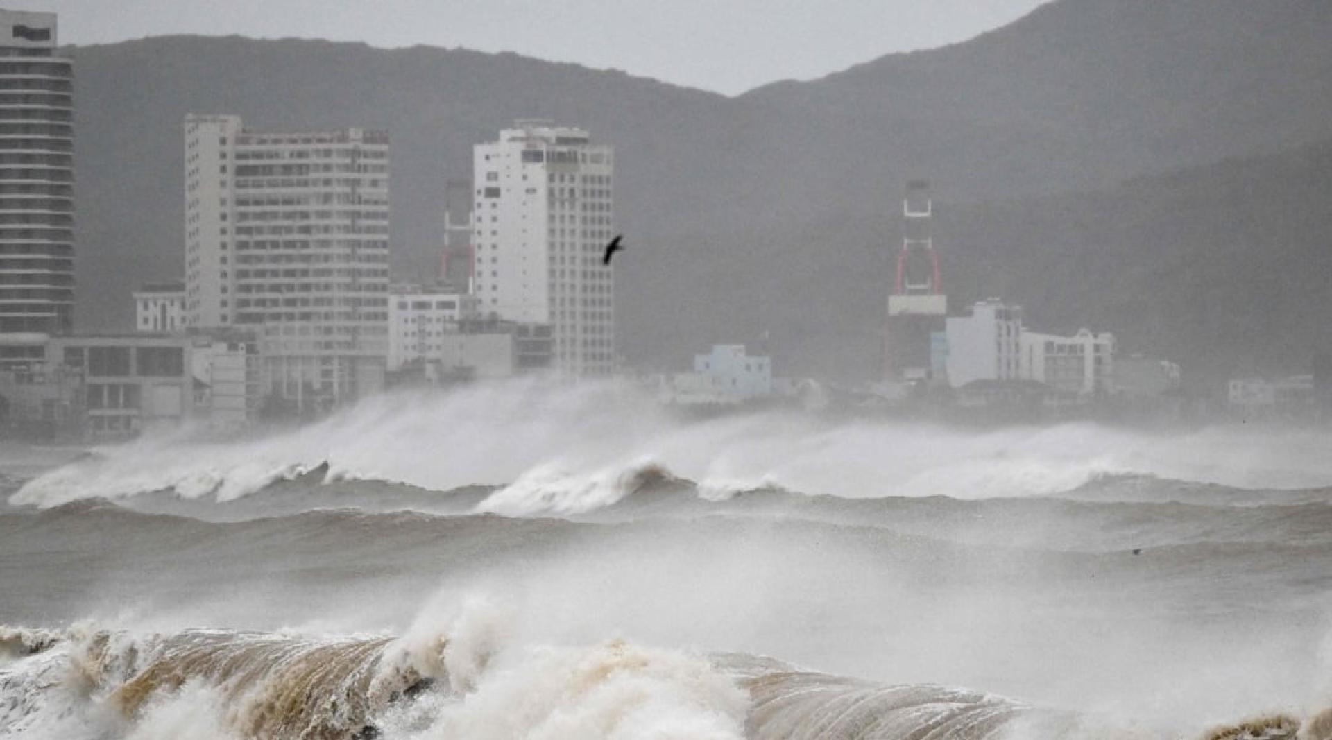 海鸥是今年登陆越南的第13个台风。图为嘉莱省海岸。