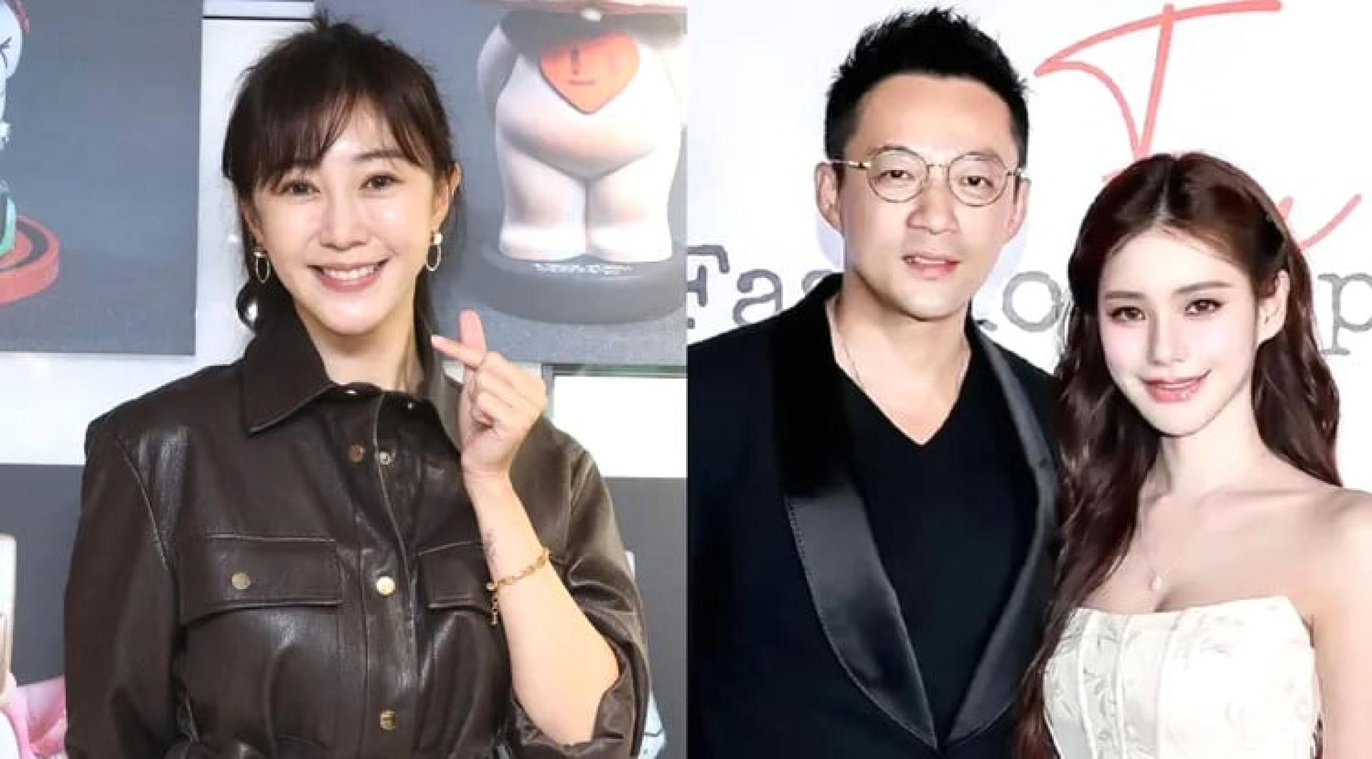 许蓁蓁（左）是马筱梅的闺蜜，见证她与汪小菲的婚姻。