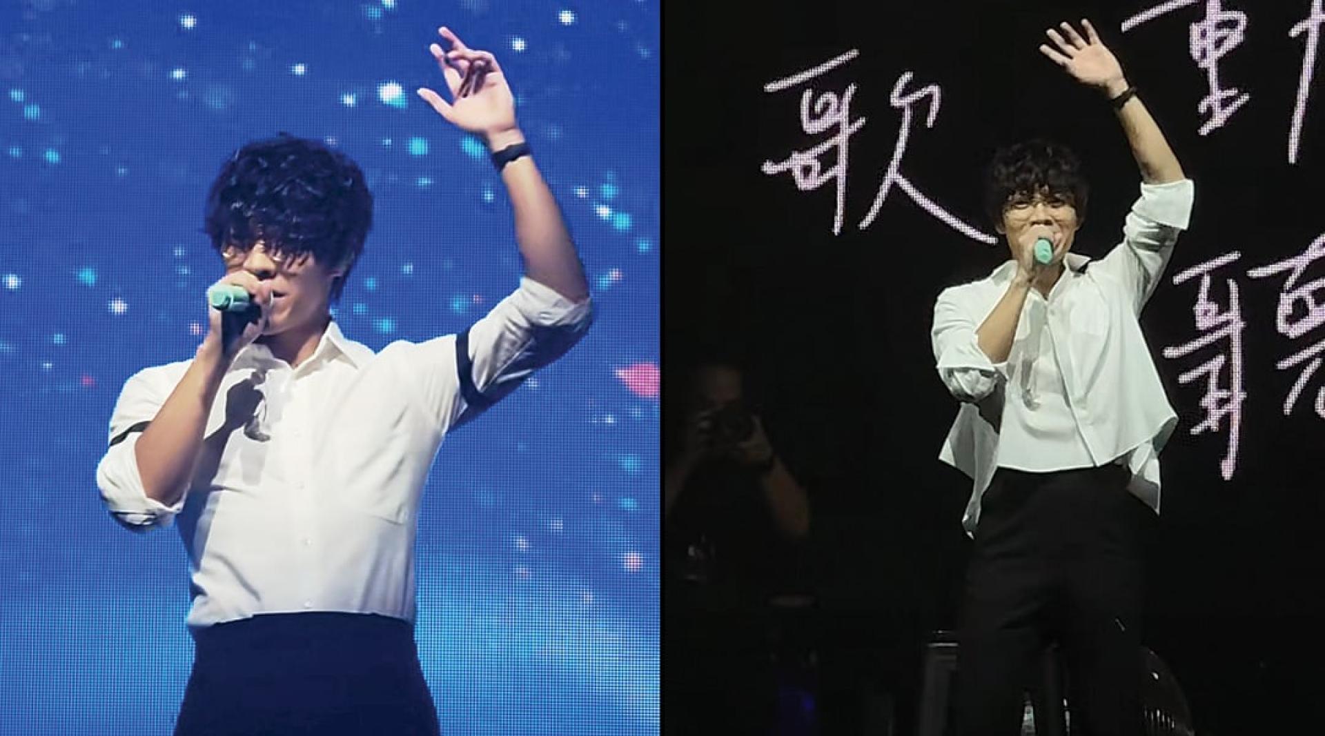 整场演唱会，卢广仲多次提到“鱼头米粉”，幽默分享对这道美食的喜爱，逗得全场笑声连连。