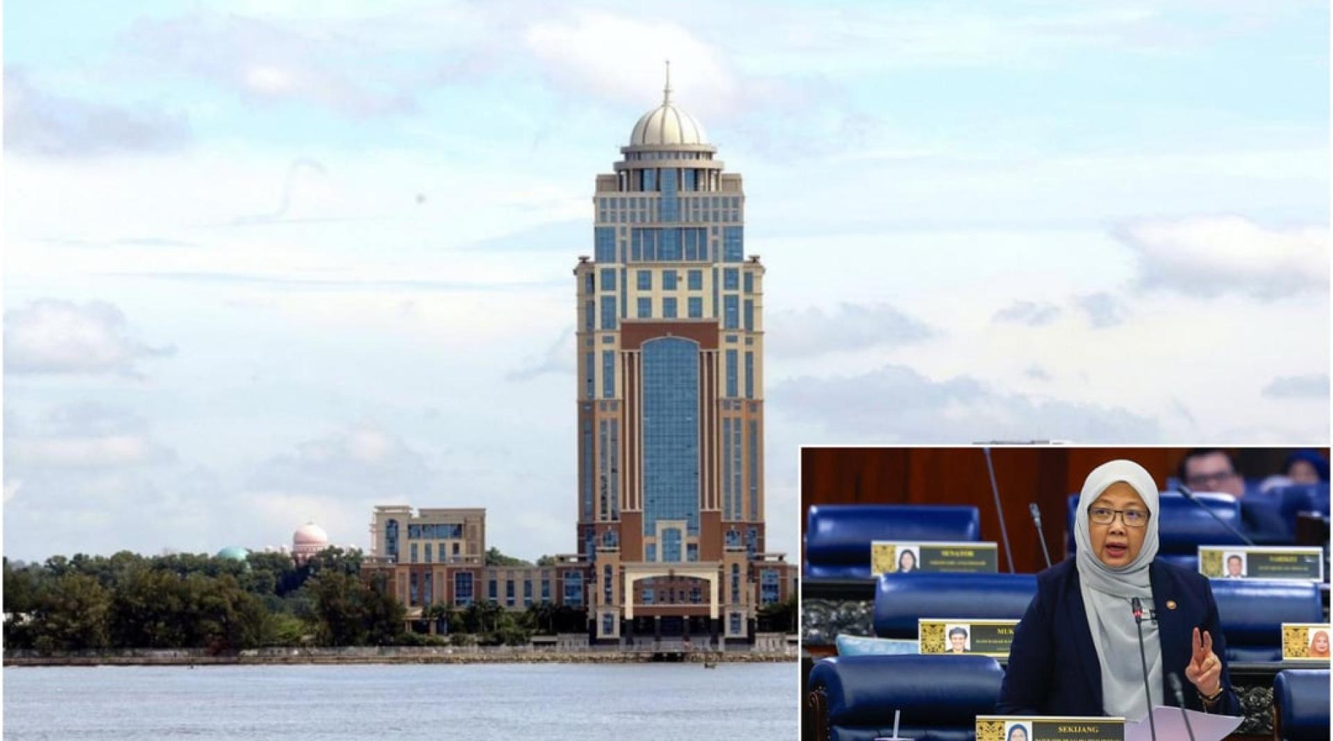 扎丽哈披露，去年拨给沙巴的发展拨款，用不到七成。