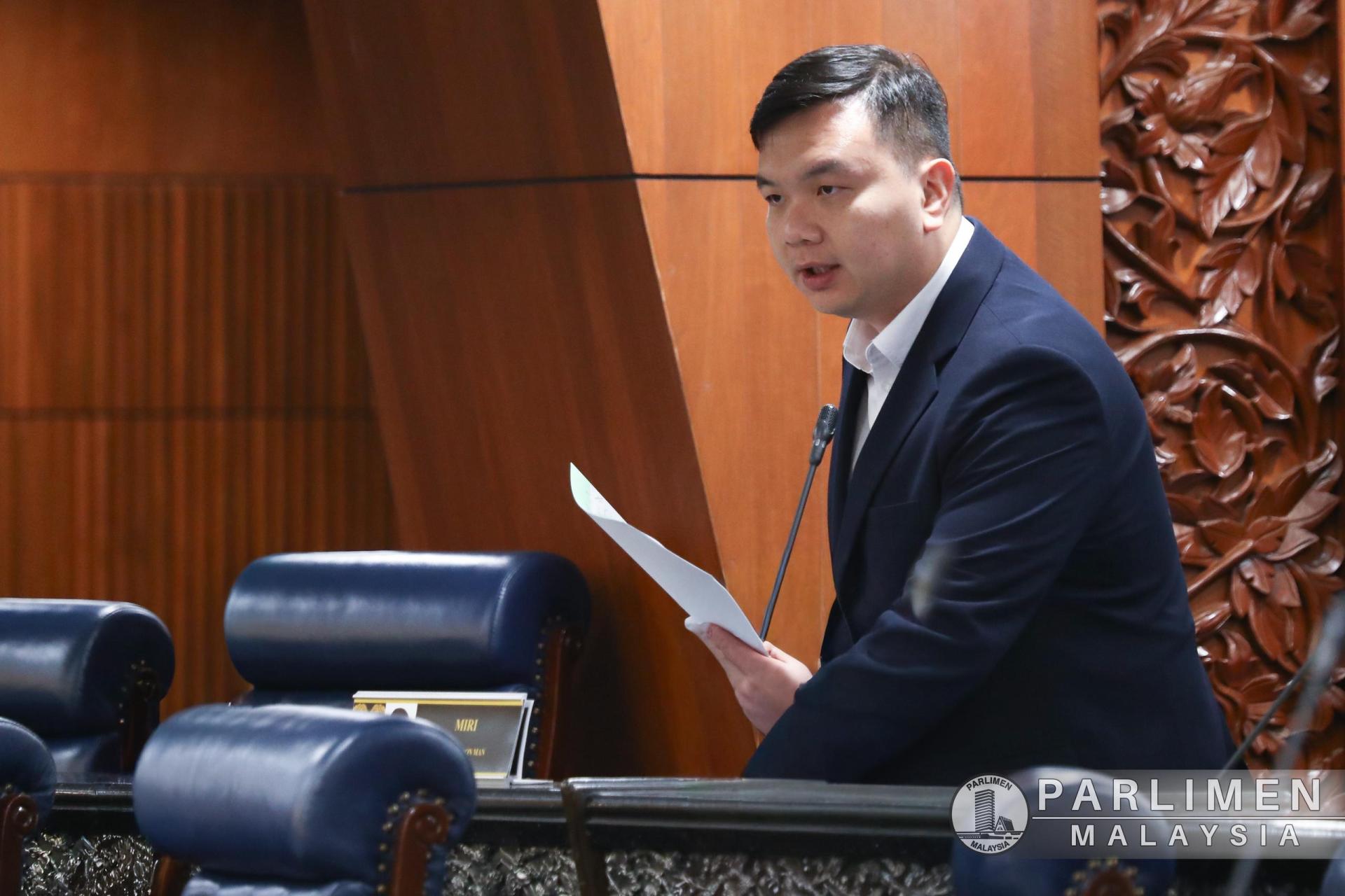 美里国会议员赵俊文。