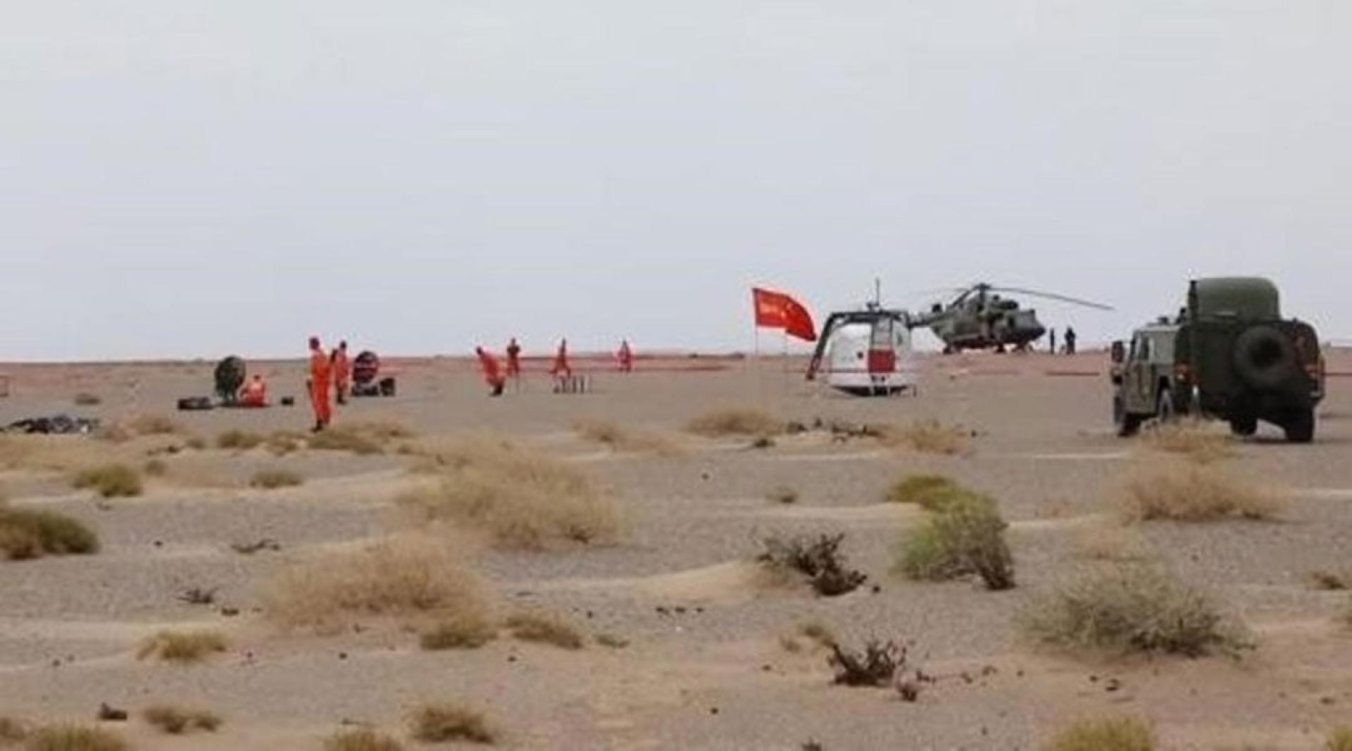 中国酒泉卫星发射中心东风着陆场正做好迎接神舟二十乘组的准备。