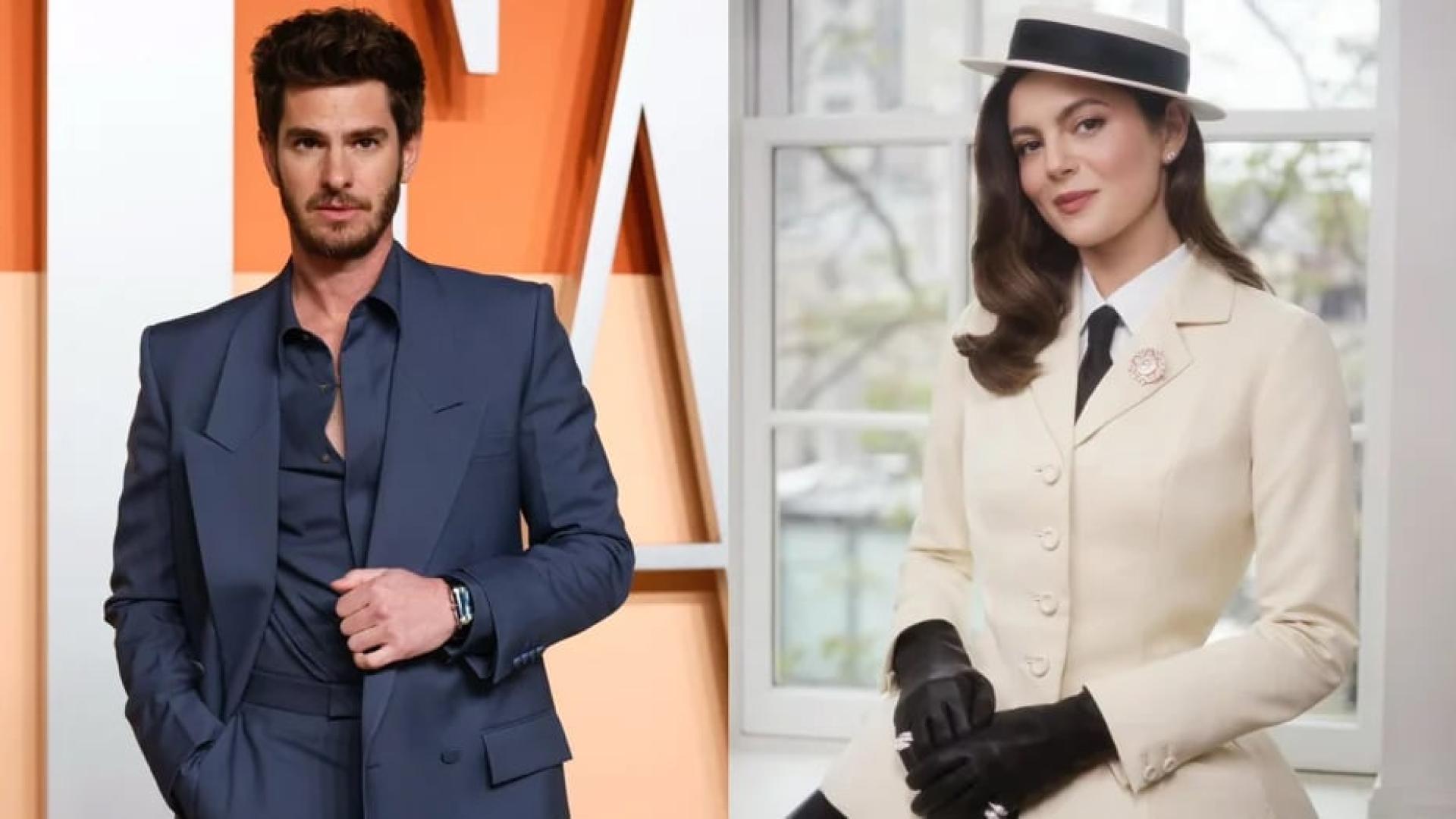 安德鲁加菲尔德（左）和莫妮卡芭芭罗疑似结束恋情。