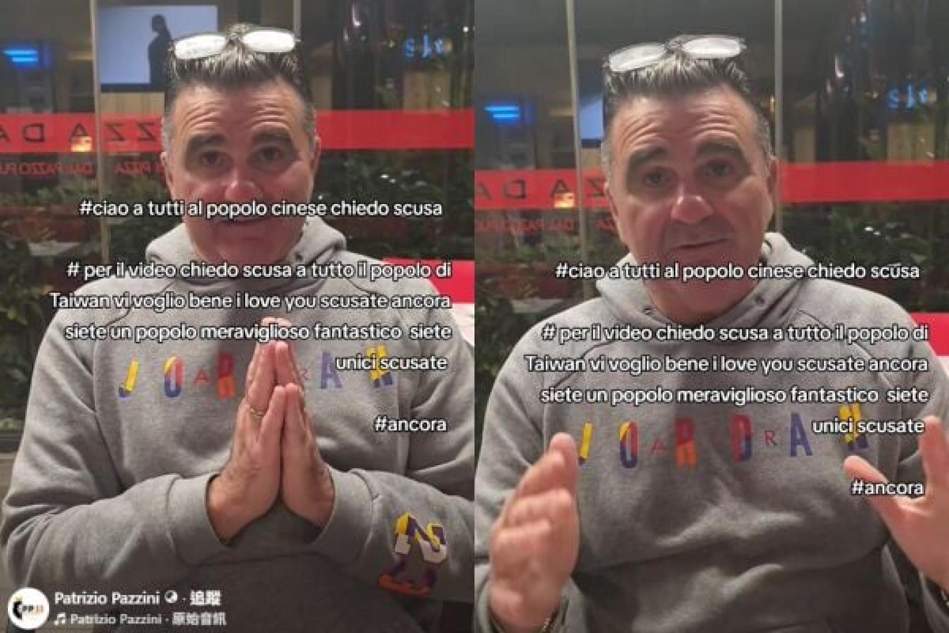 老板拍摄影片道歉。（图：脸书）