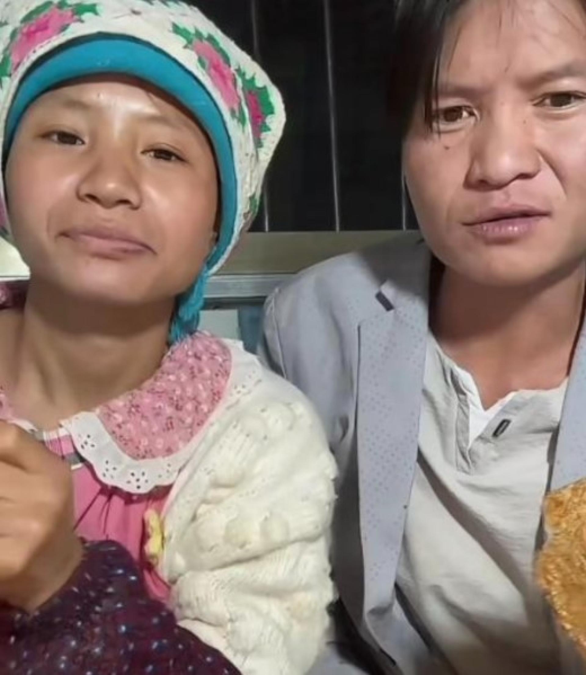 小英与丈夫“上拉如”。