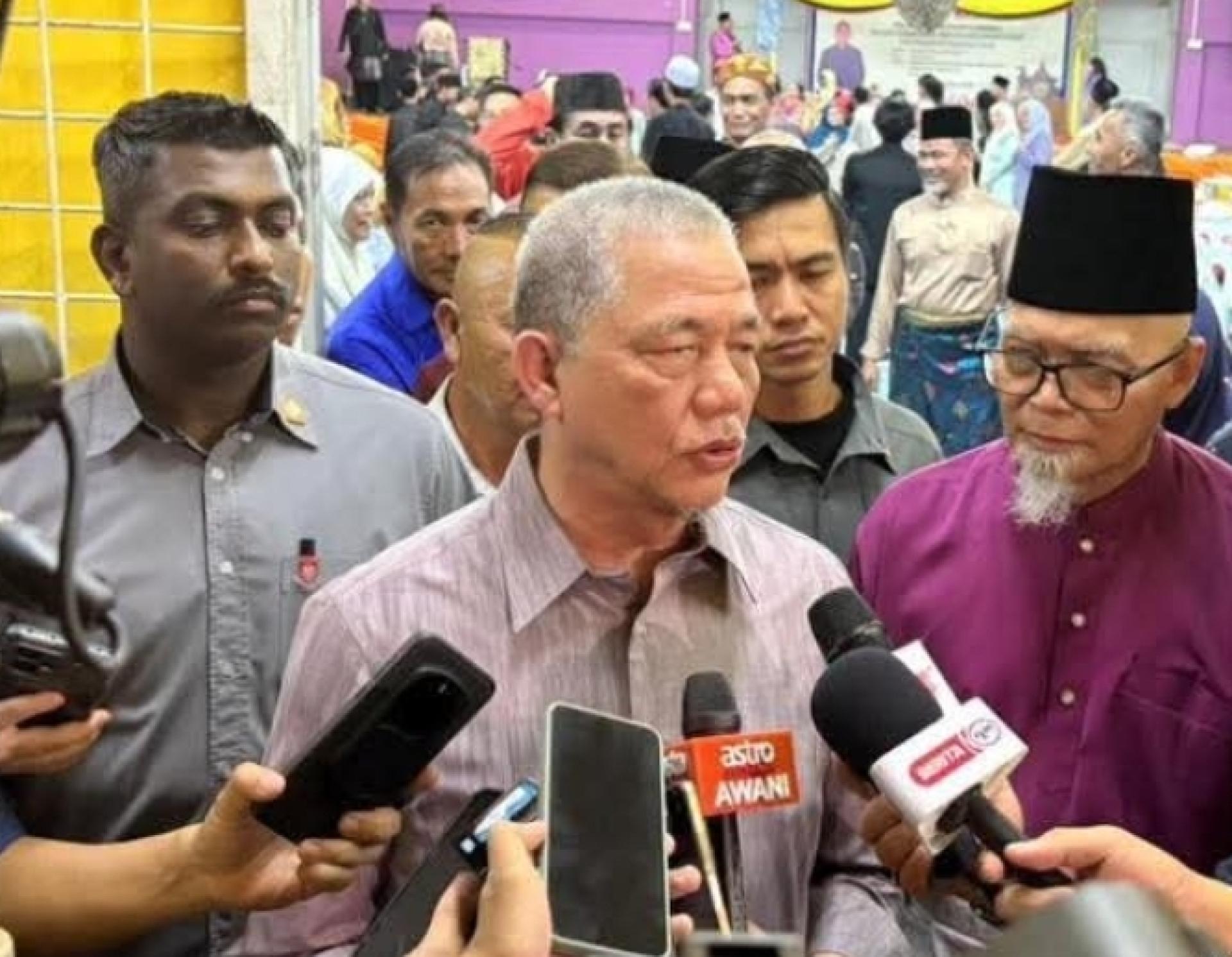 拿督阿玛法迪拉尤索受访时影。