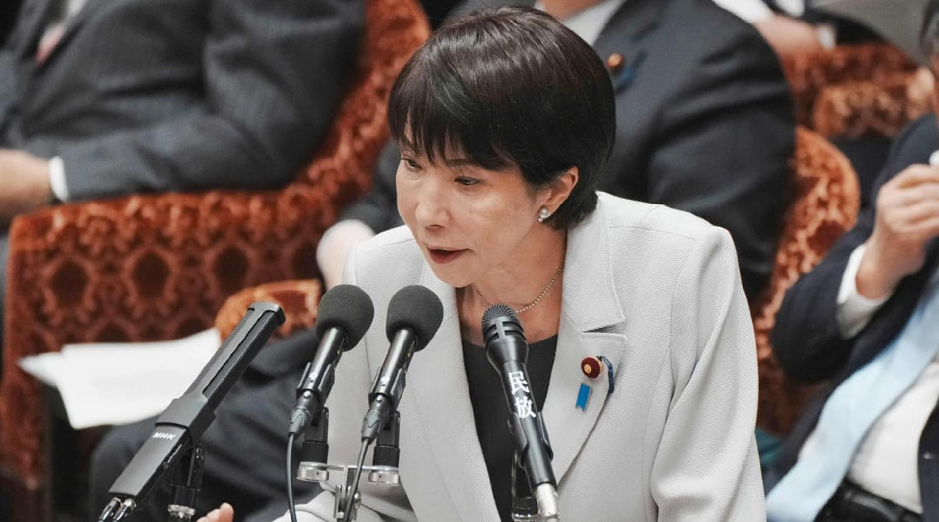 日本首相高市早苗。