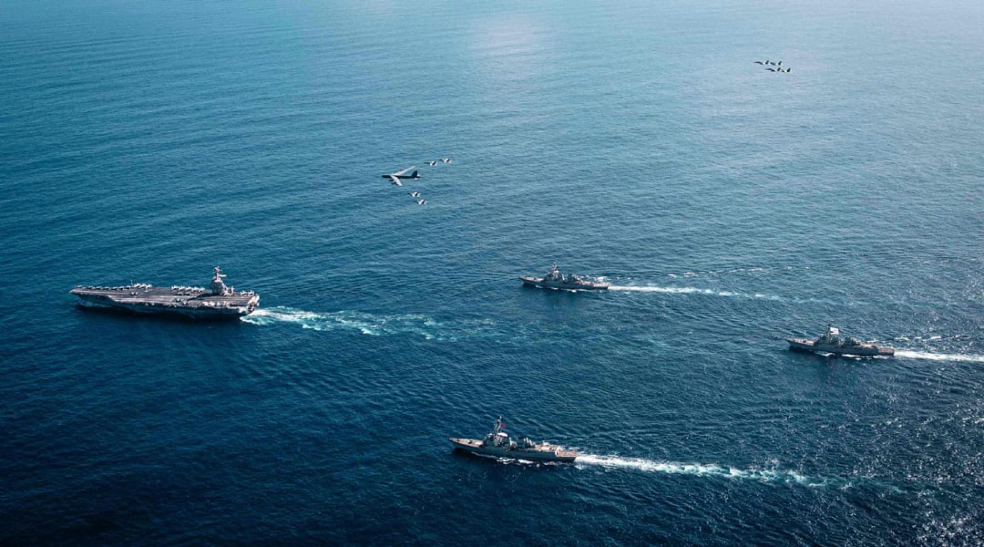 “福特”号航母打击群已进入加勒比海。