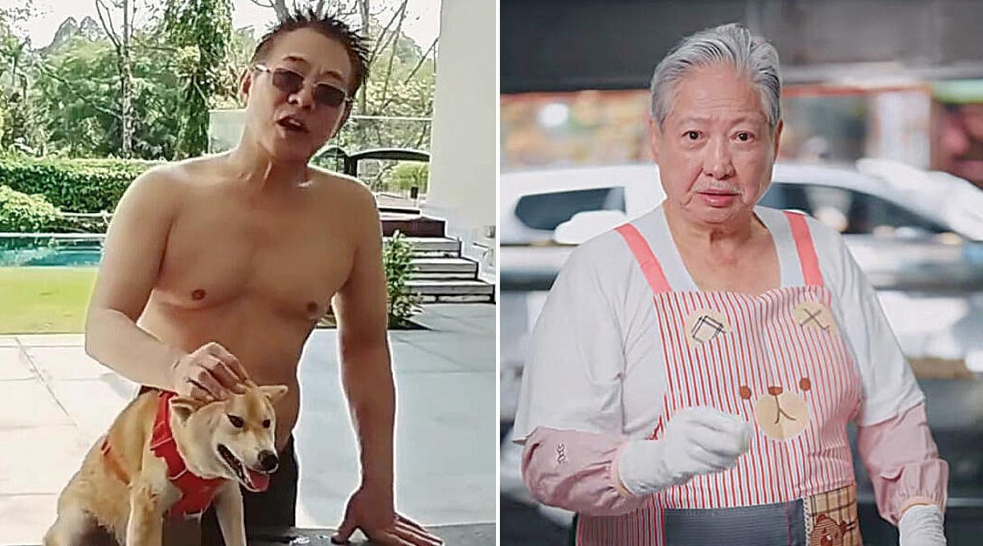 （左）李连杰近来健康情况屡屡成为话题。（右）洪金宝近来频频在抖音分享影片，状态回春，身手敏捷，因而也惹来阴谋论之说。