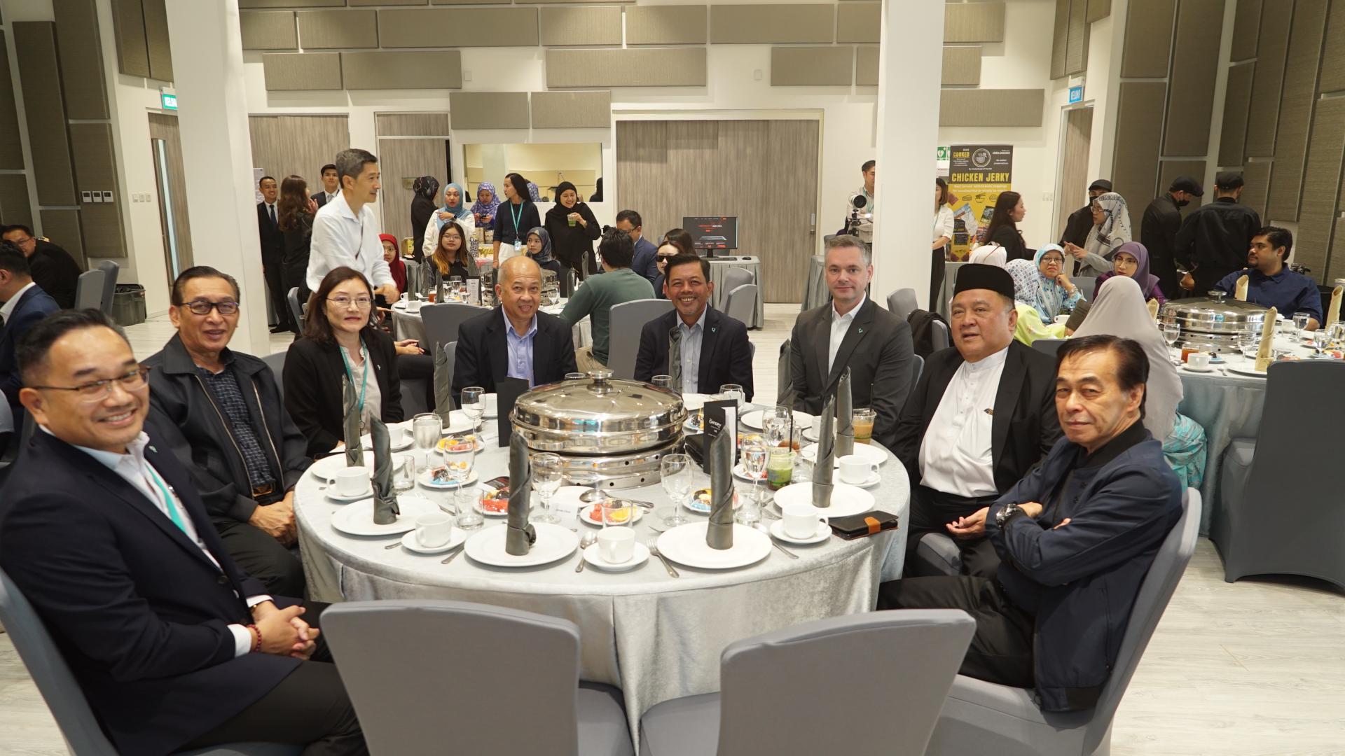 出席主宾座的嘉宾