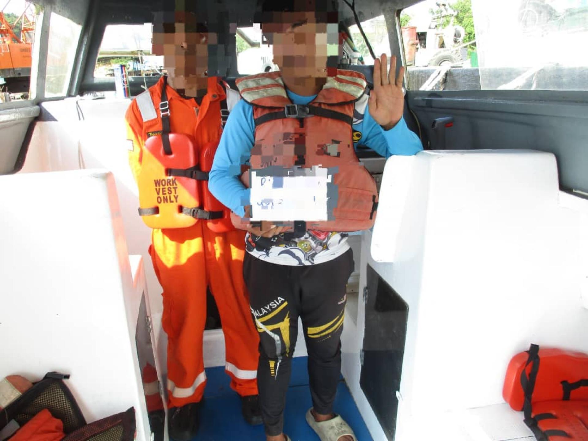 无合法船长操作，客船在民都鲁海域遭海事执法机构扣查。