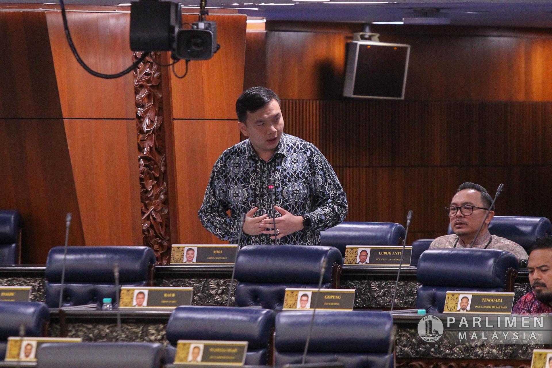 美里国会议员赵俊文。