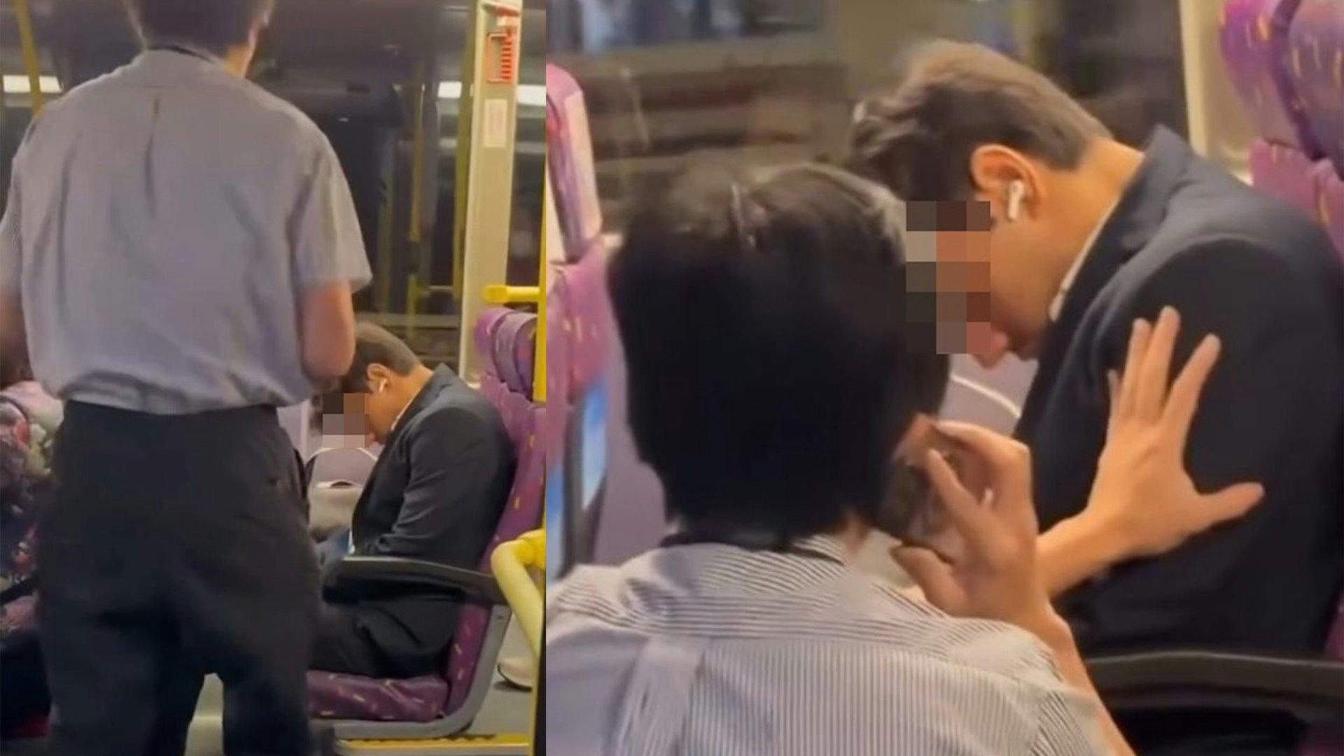 最终男乘客被证实只是熟睡，并非昏迷，虚惊一场。