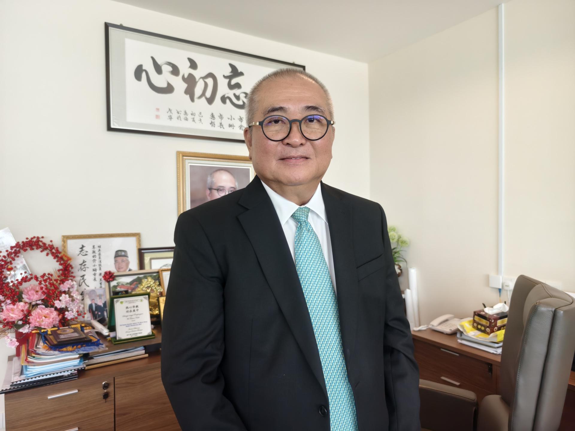 美里市长俞小珊。