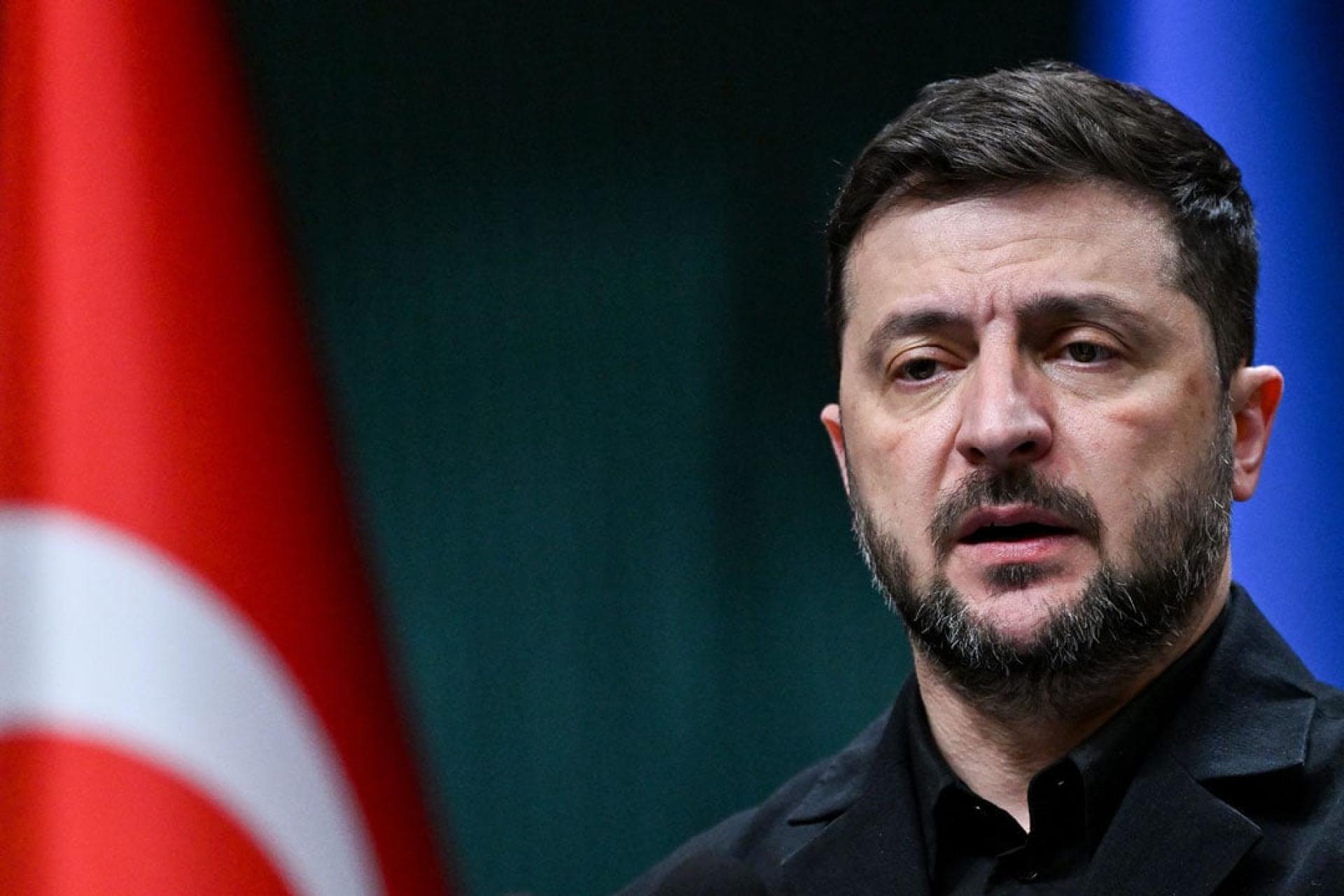 乌克兰总统泽连斯基。