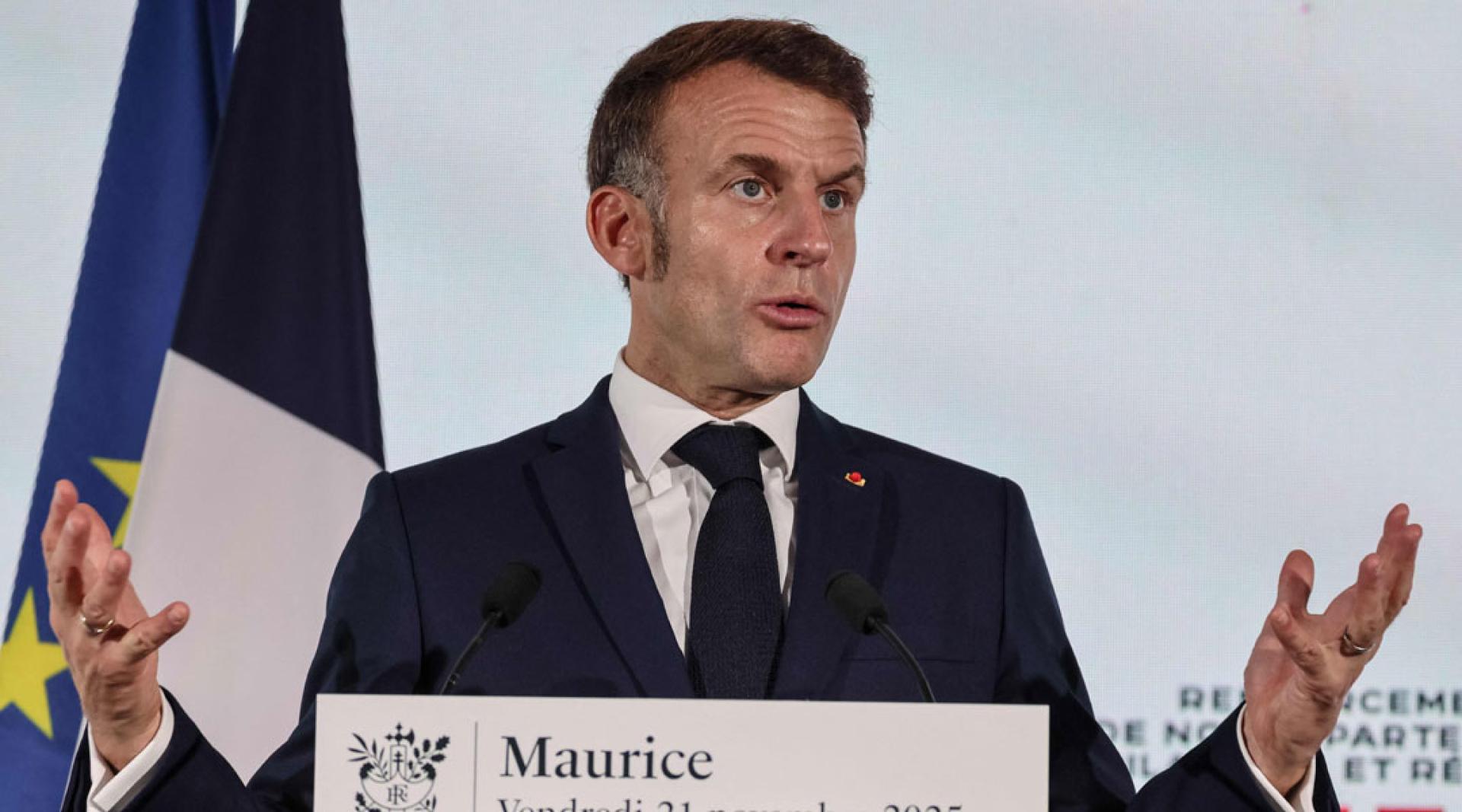 法国总统马克宏。