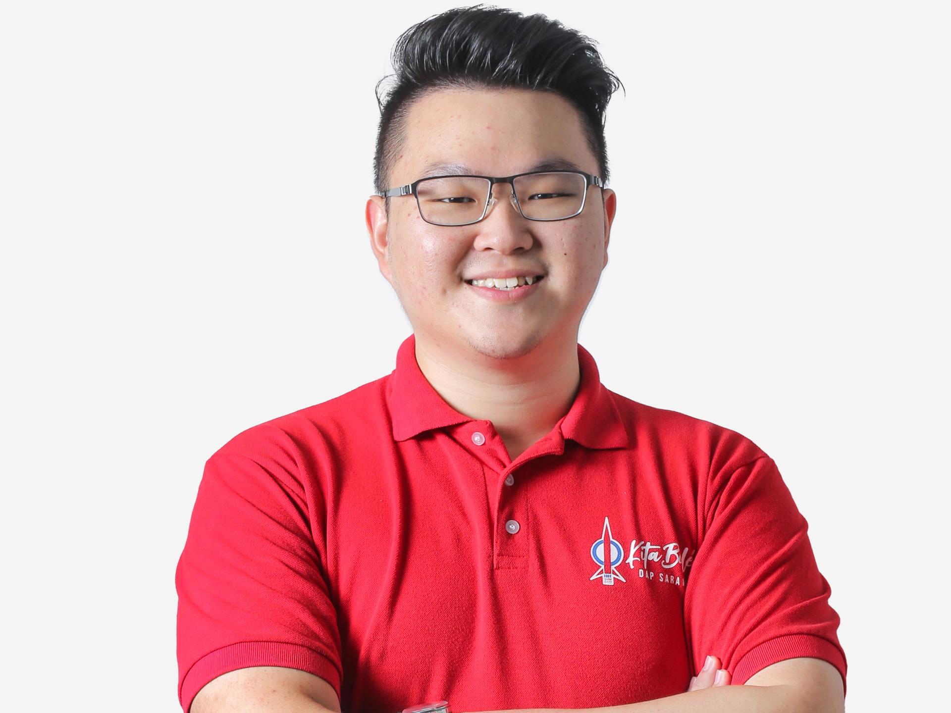 砂行动党社青团秘书蓝立康。