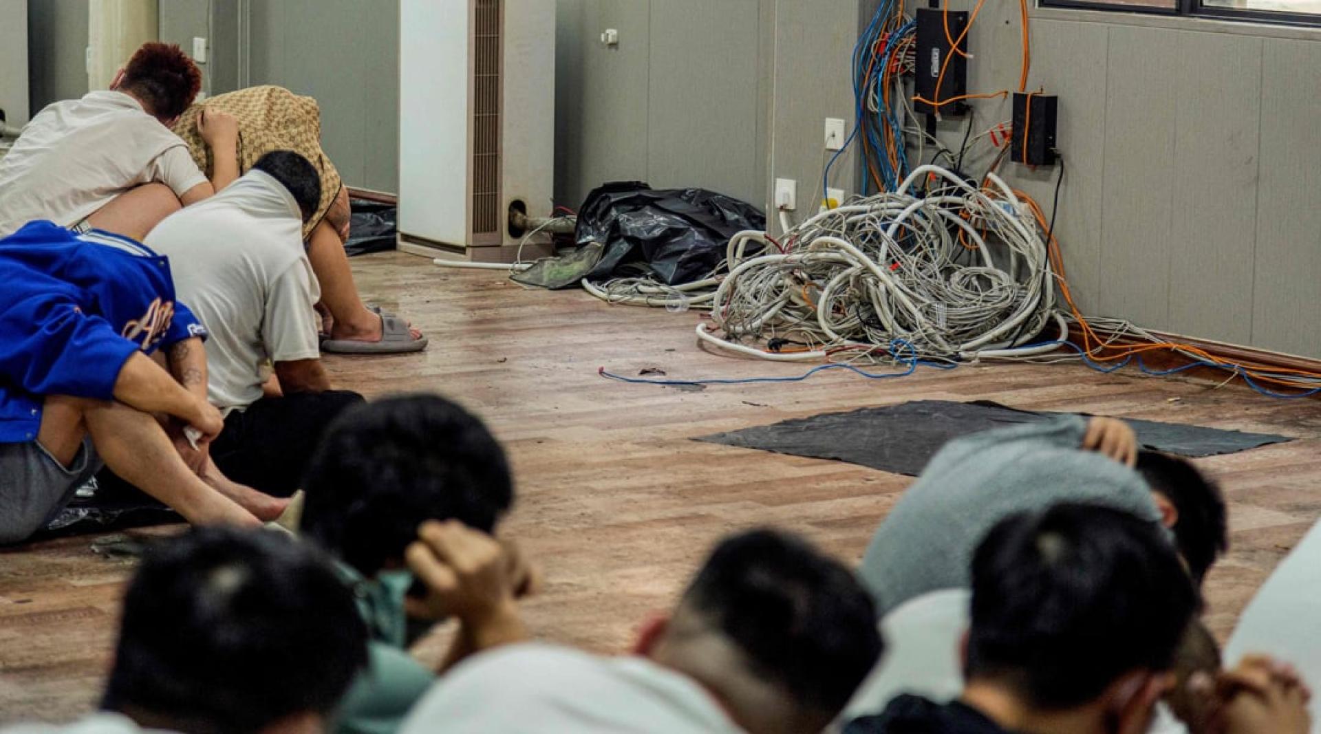 缅甸军政府大肆宣传打击诈骗行动。