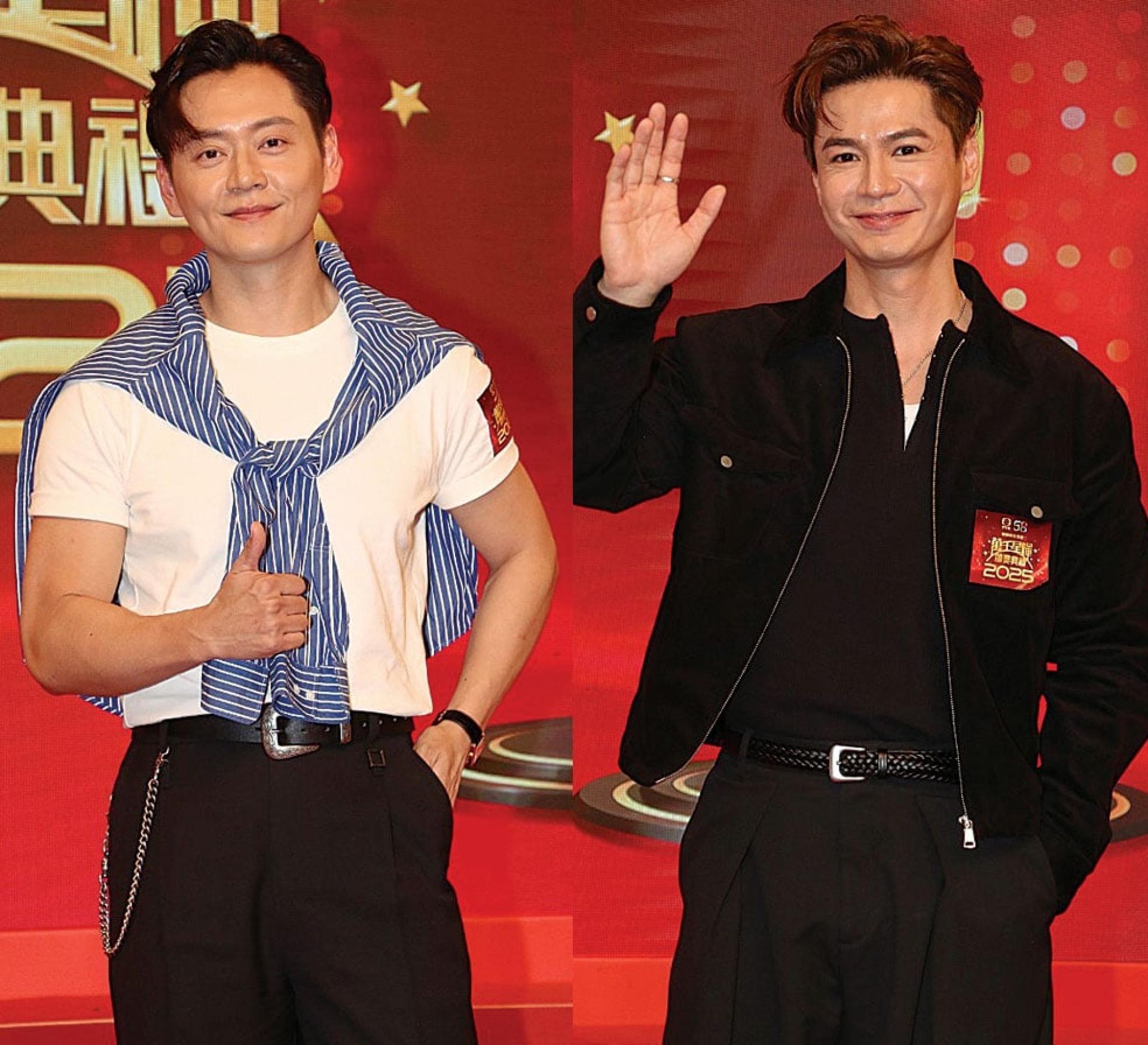 张振朗（左图）与罗子溢为争视帝各出奇谋。