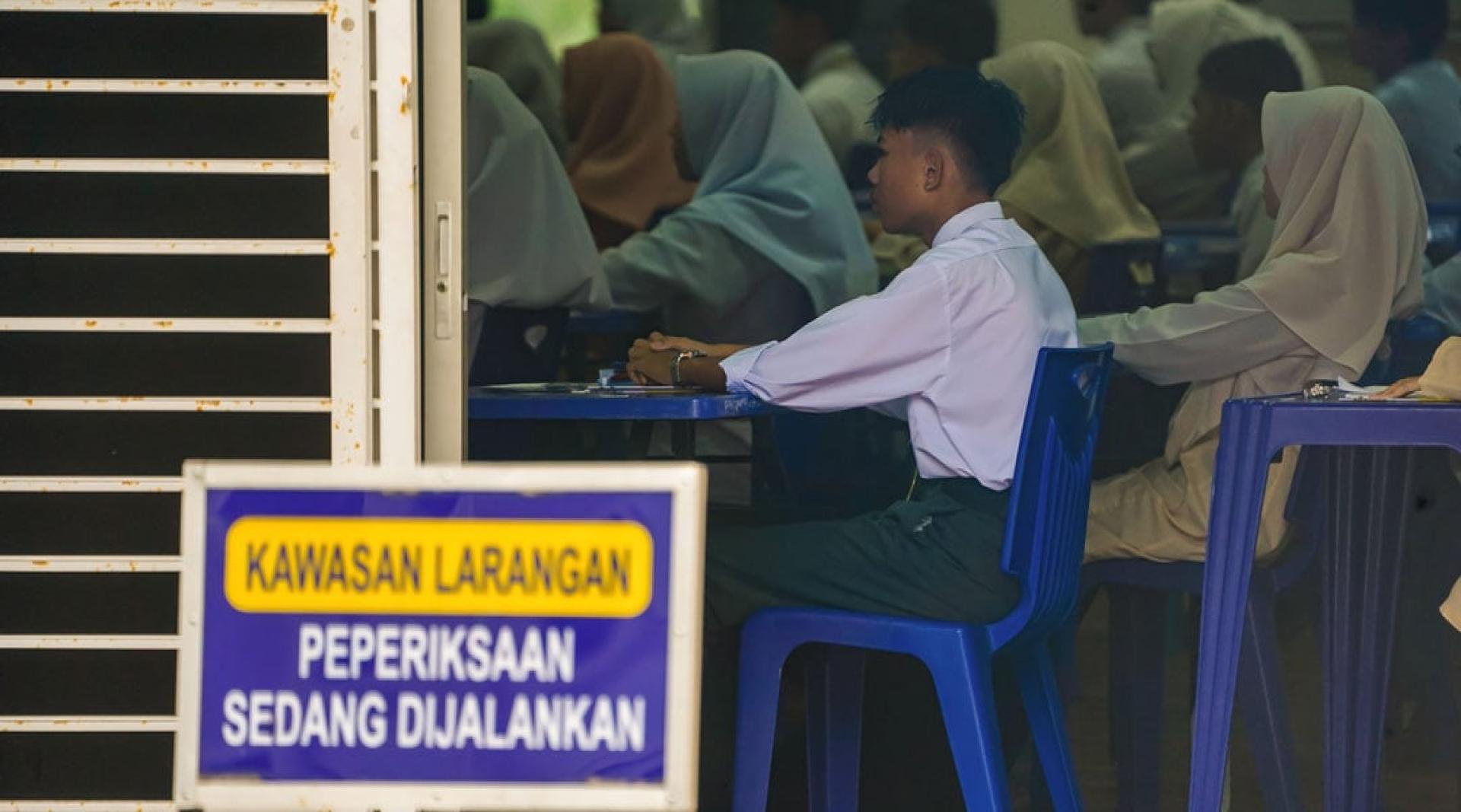 SPM笔试首日，考生们加油！