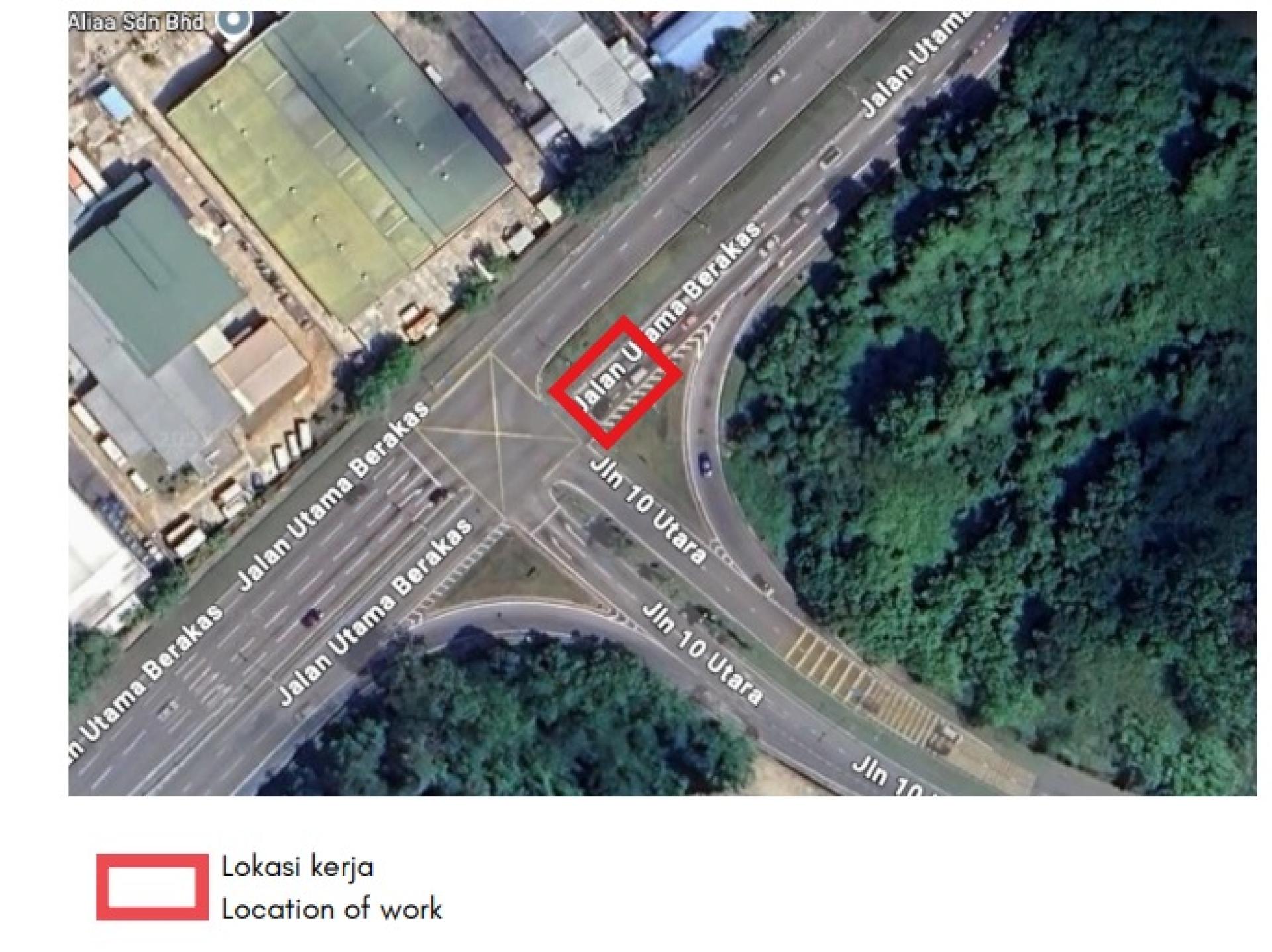 J66红绿灯半边车道于本 月 25日至12月2日暂时关闭。