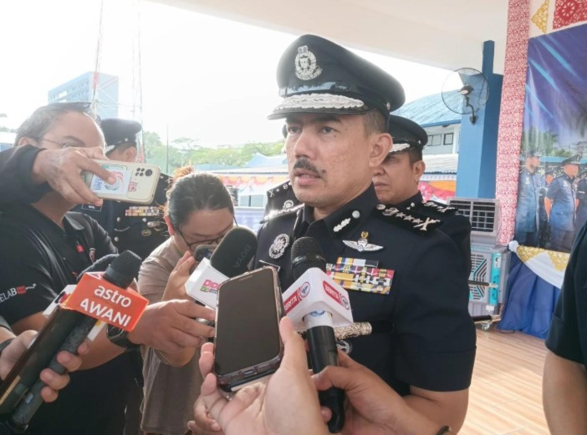 砂拉越警察专员拿督莫哈末扎伊纳阿都拉。