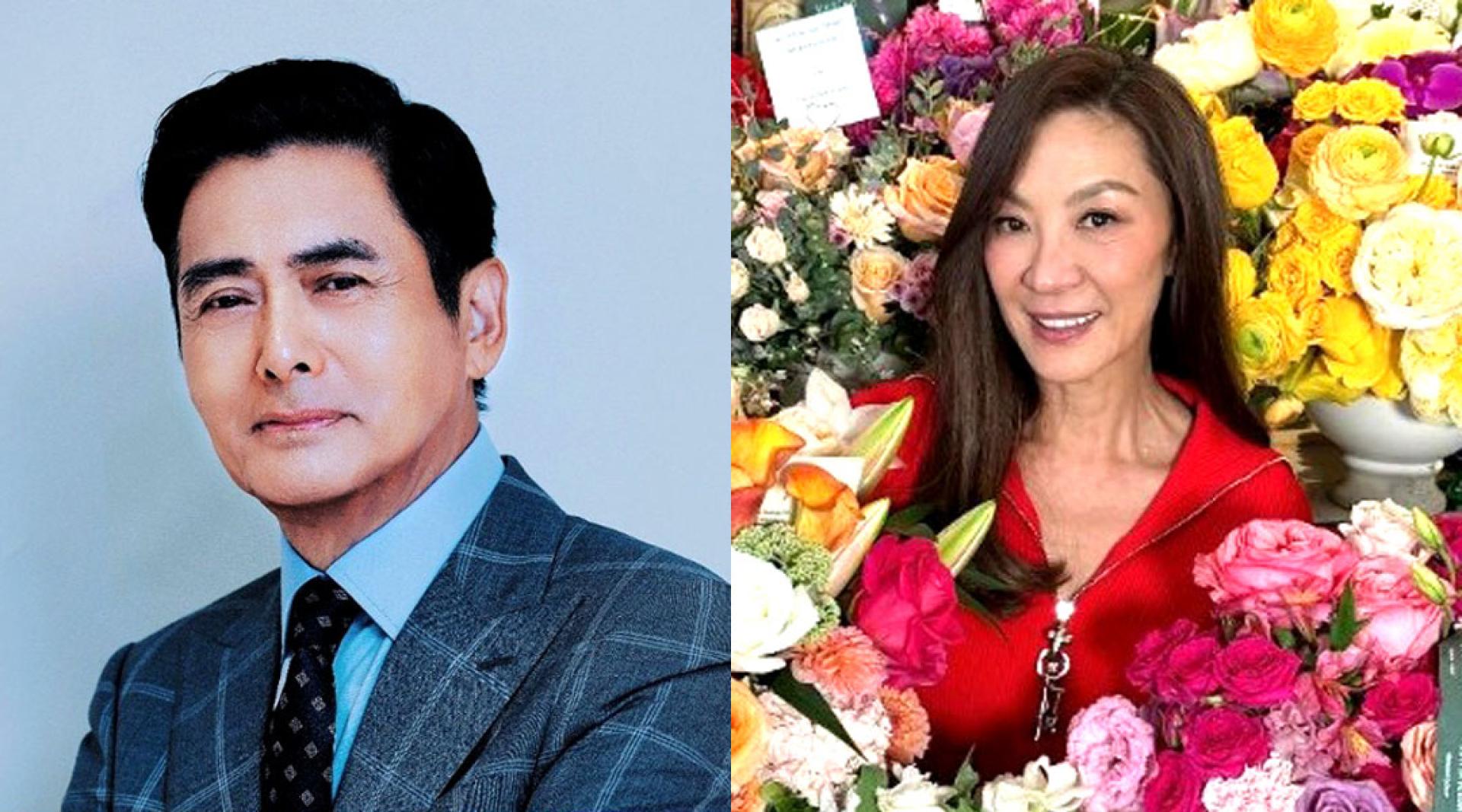 （左）周润发已确定不出席《MAMA》。（右）杨紫琼亦不会出席。