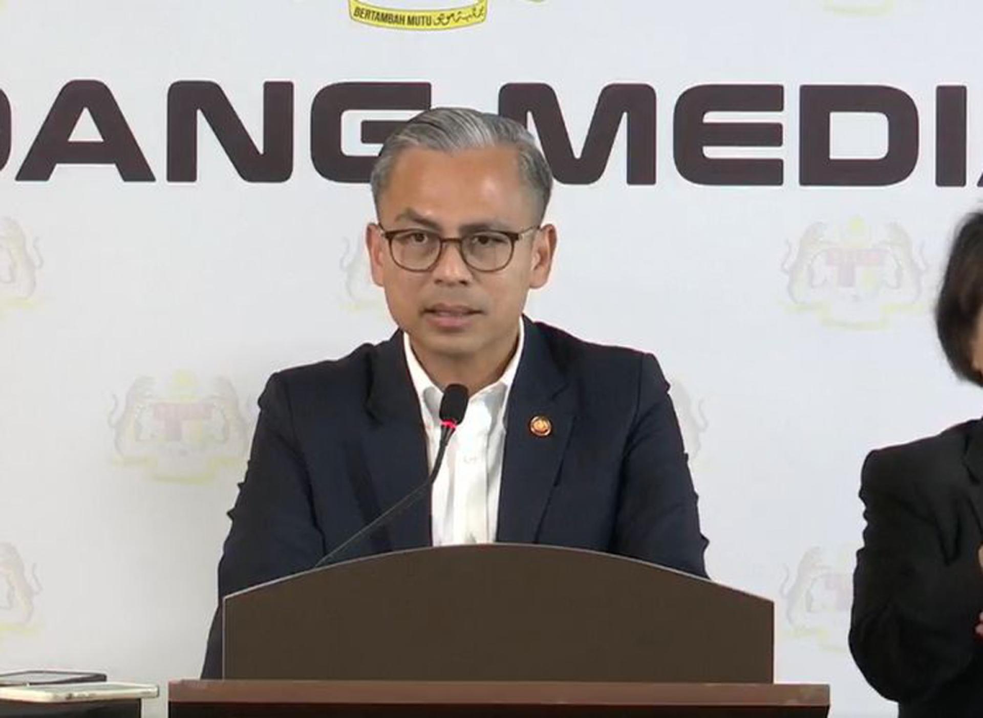 政府发言人拿督法米。