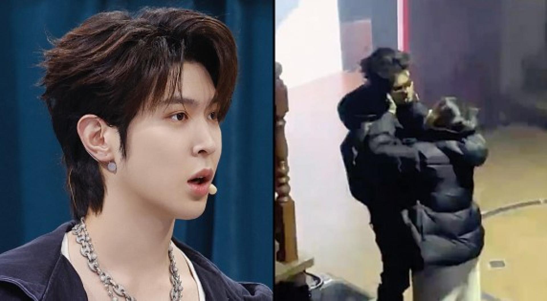 马伯骞险遭粉丝强吻。