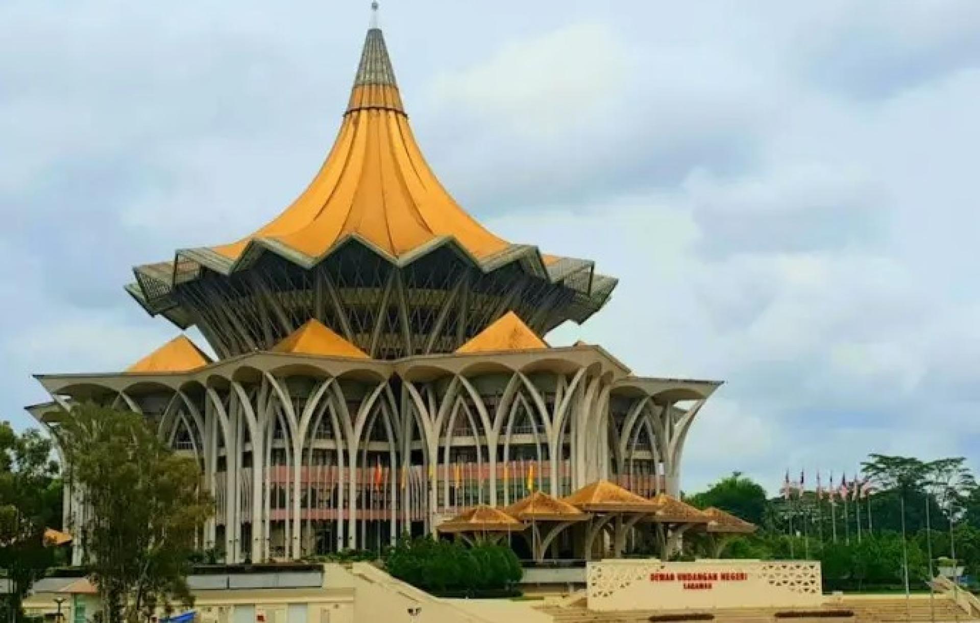 砂拉越州议会大厦（档案照片）