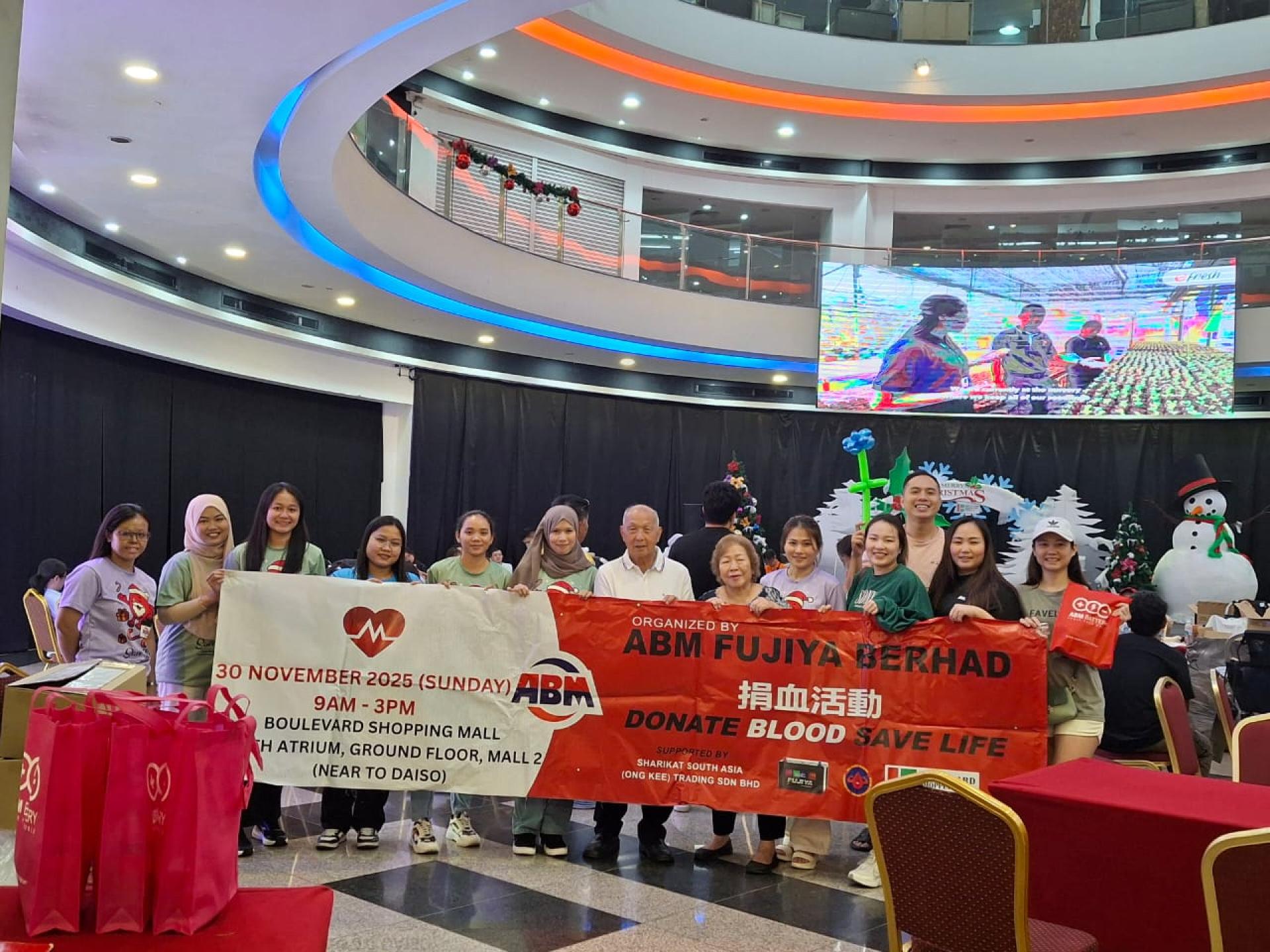 ABM Fujiya公司捐血活动圆满举行。