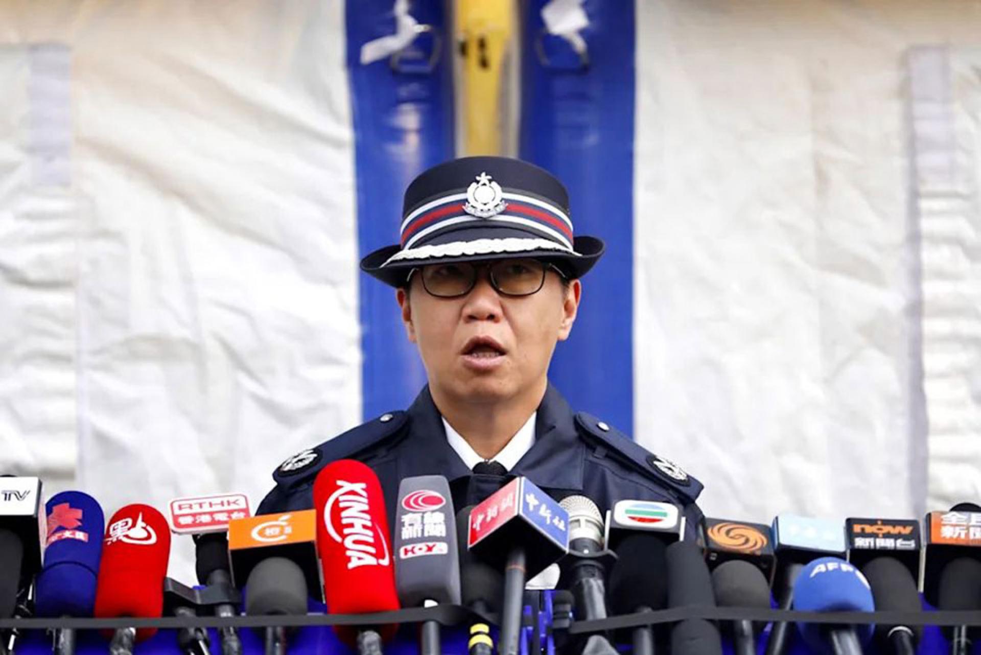 香港警务处新界北总区指挥官林敏娴指，警方已完成5座大厦的搜索工作，余下的宏昌阁及宏新阁，分别完成4成及9成搜索工作。
