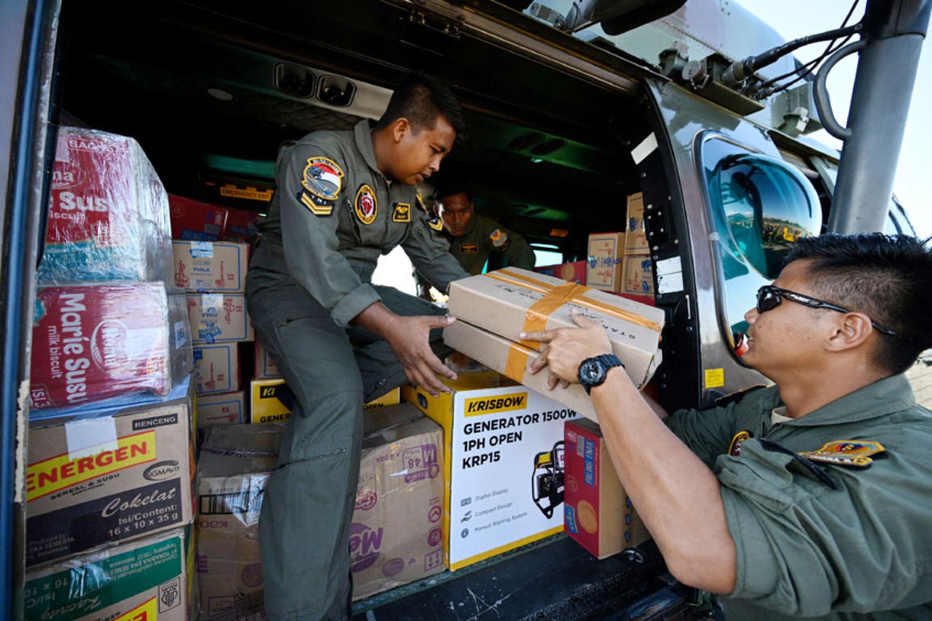 印尼政府正全力推进受灾地区的救援行动。