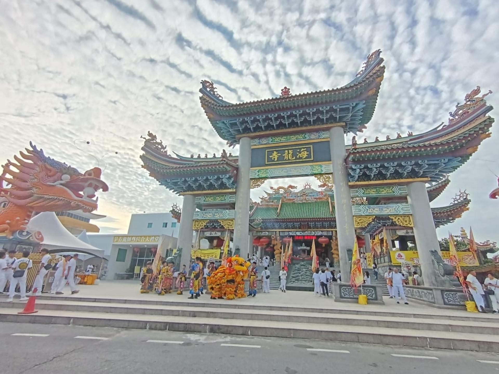 美里省海龙寺斗姆宫九皇大帝罗汉三皇龙公将于12月20日举行还神仪式。