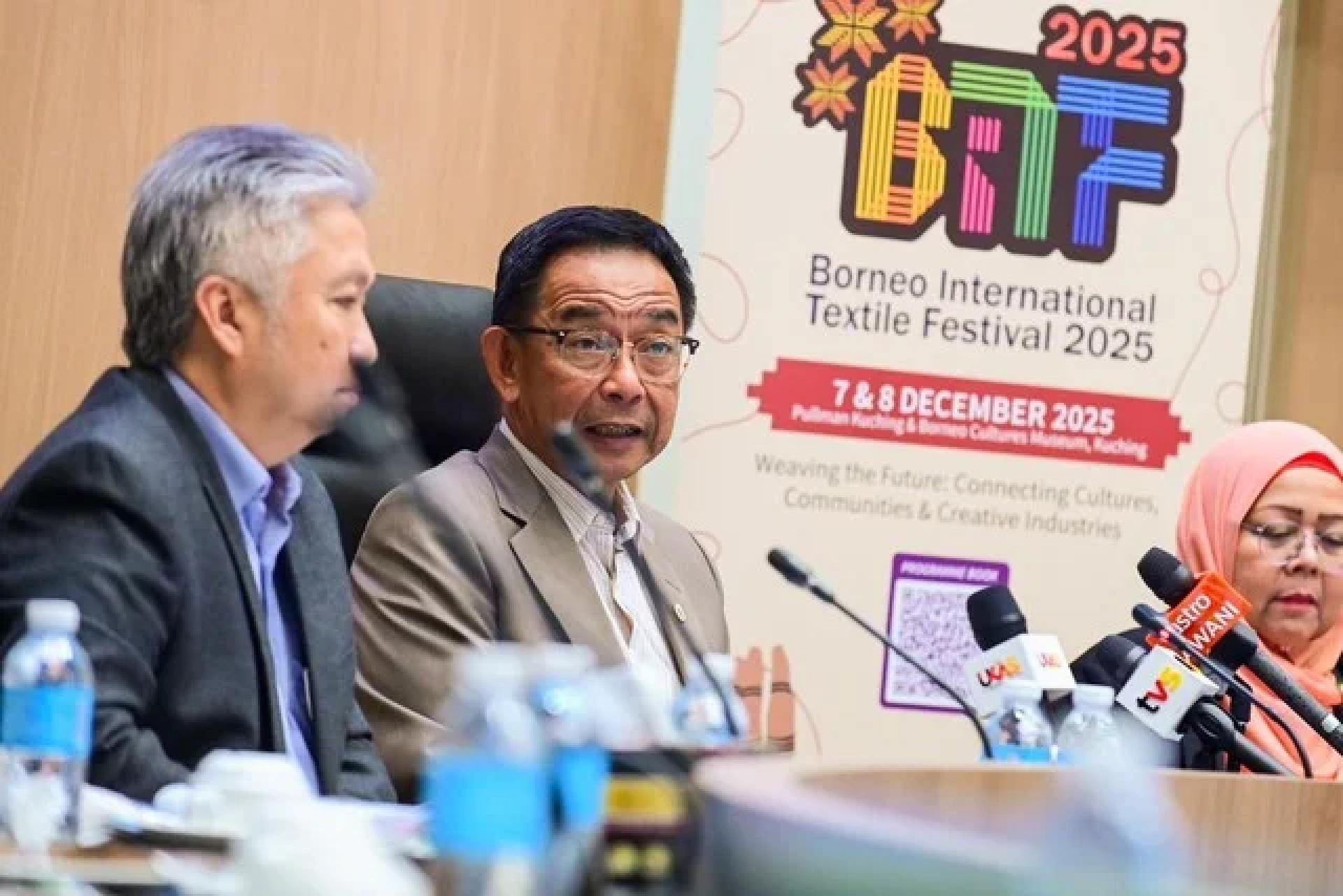 Abdul Karim speaks at the press conference.