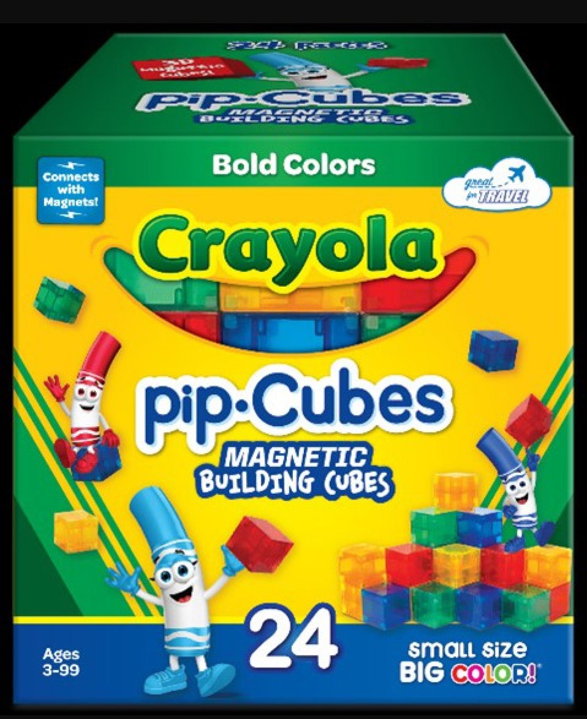 儿童玩具磁铁积木pip-Cubes。