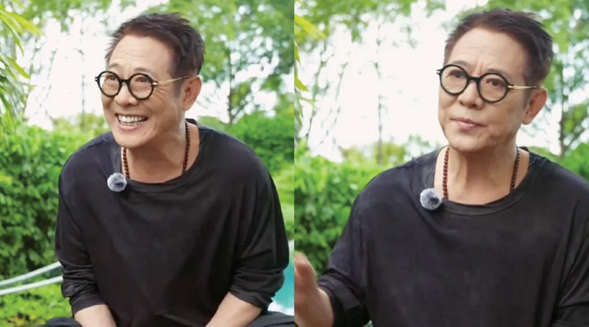 李连杰关掉美颜滤镜秀脸上岁月痕迹，再次驳斥换心传言。