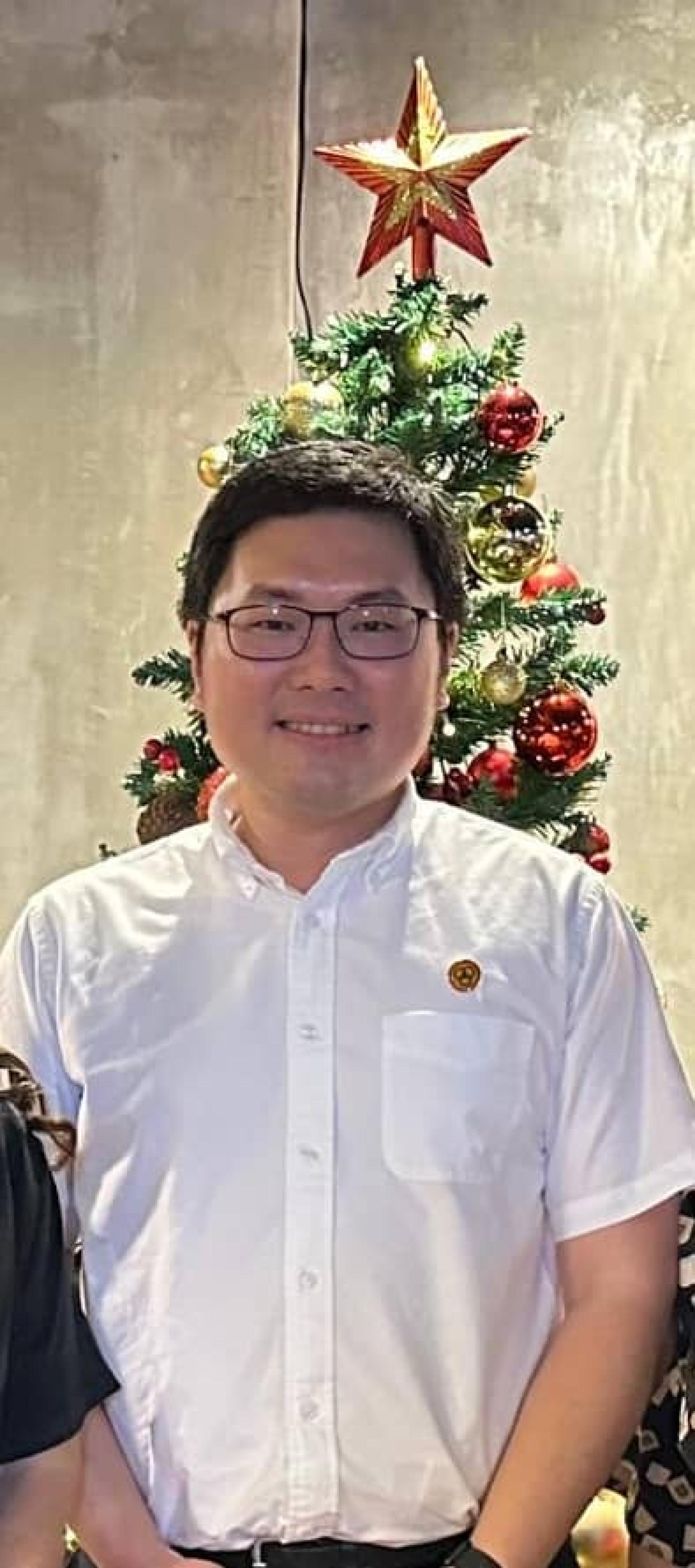 人联党古晋支部青年团团长黄笃荣。