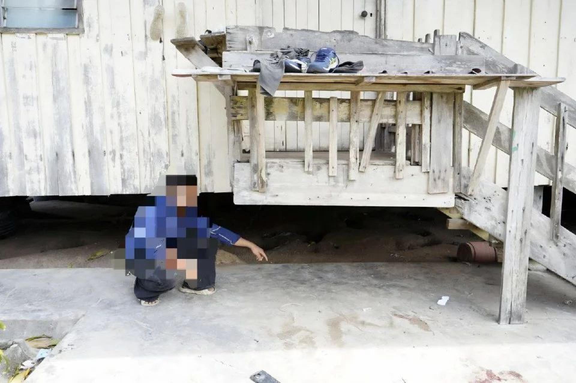 14岁嫌犯不慎扣动扳机，导致子弹击中死者。