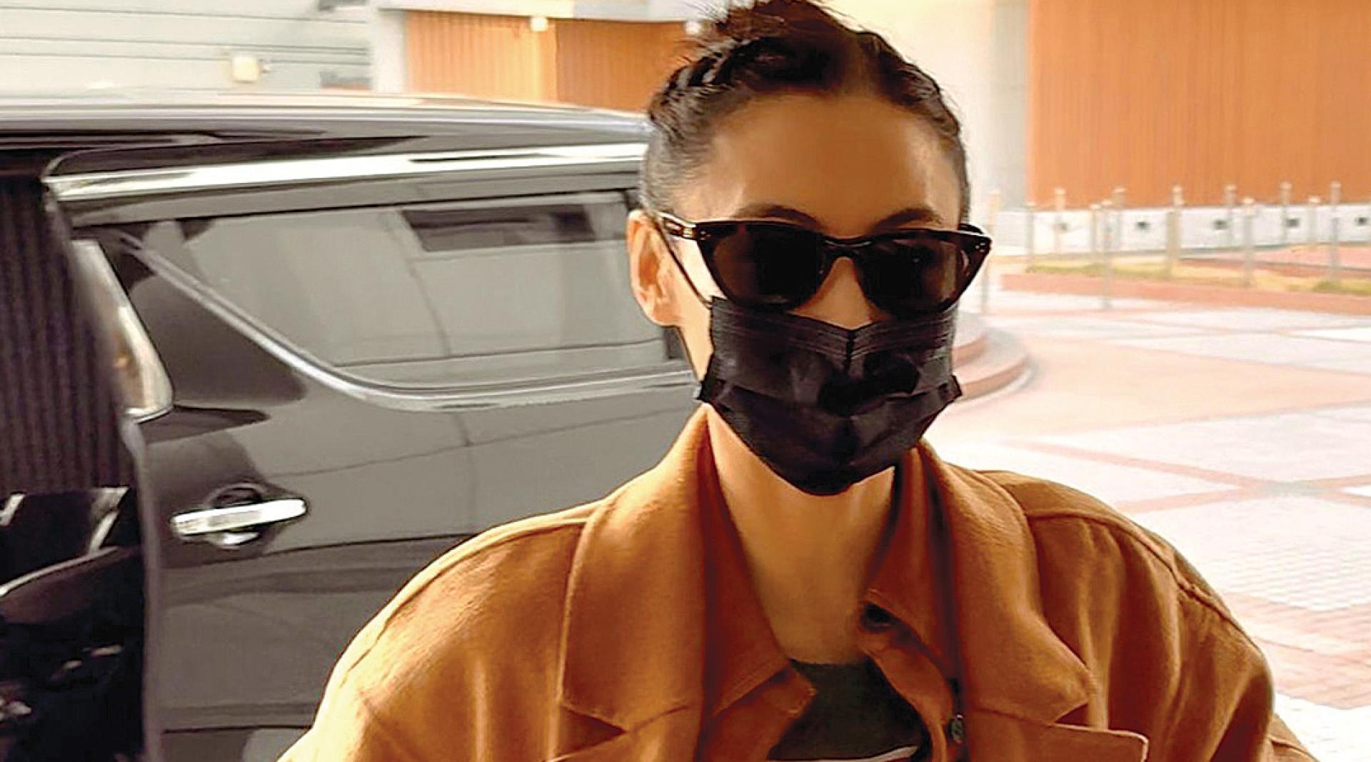 张柏芝出庭应讯。