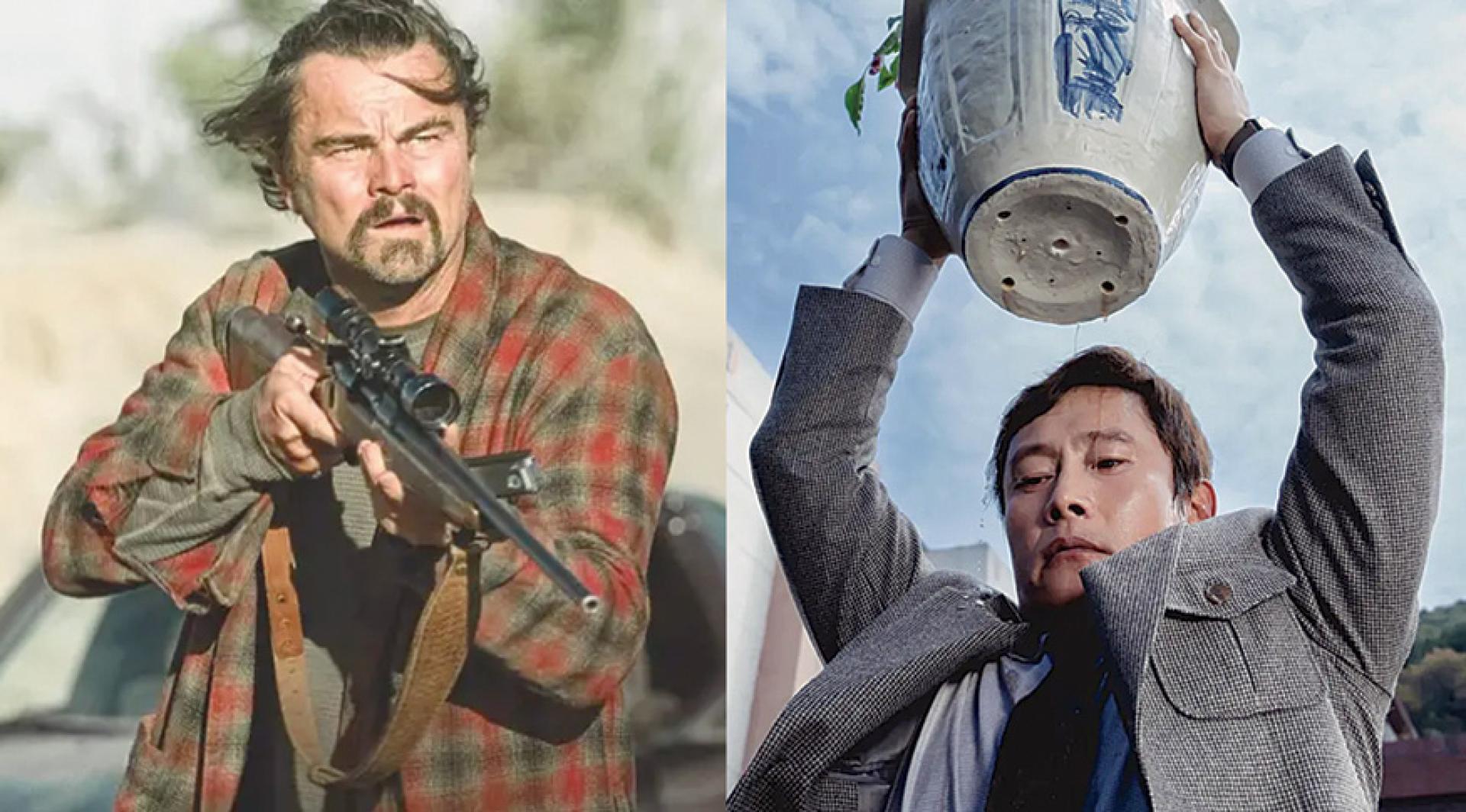 里奥纳度狄卡比奥（左图）对战李炳宪（右图）抢影帝。