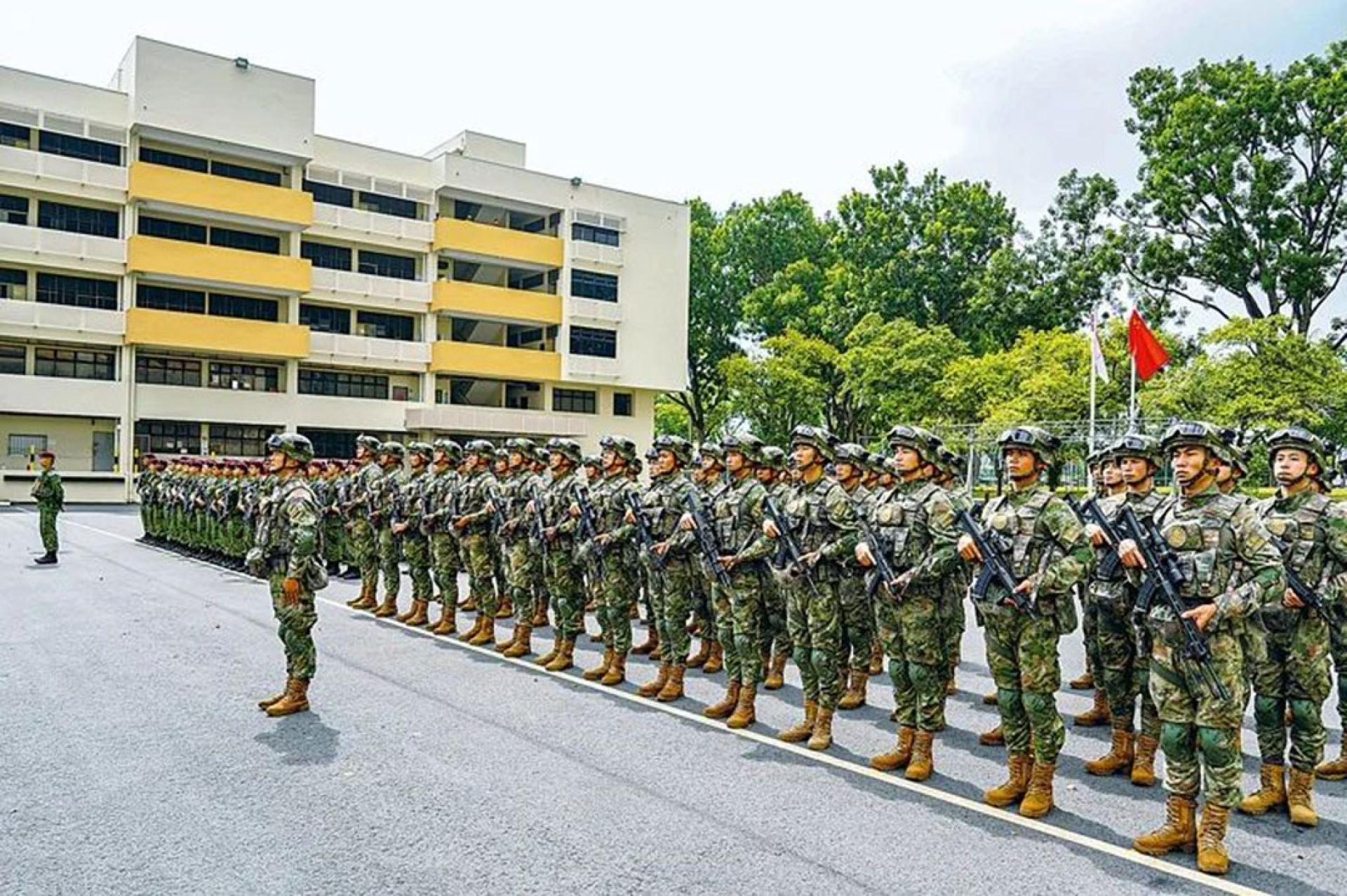 中新“合作-2025”陆军联合训练开始仪式。