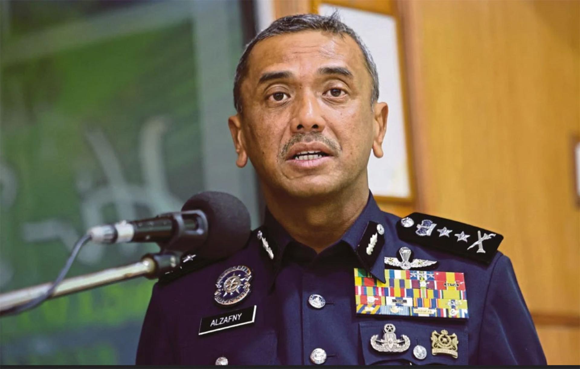 森美兰州总警长拿督阿夫尼。