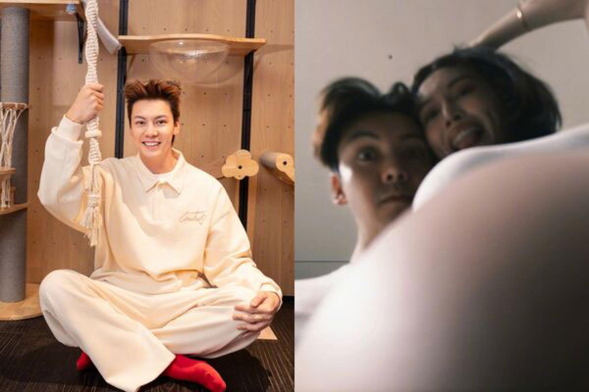 陈伟霆表示儿子的到来是计划之内的事。