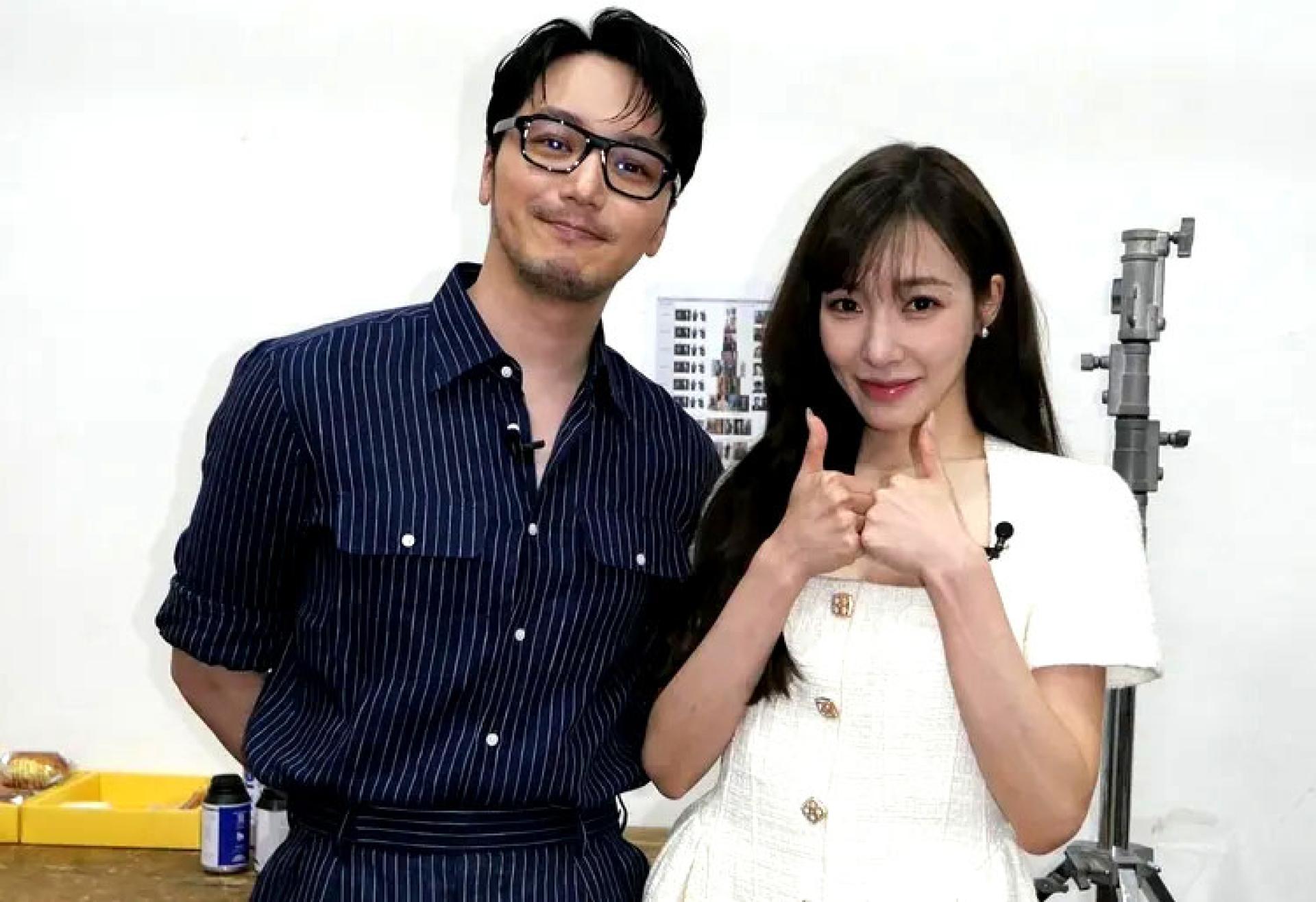 2人合作《逆贫大叔》结识，Tifanny曾透露是卞约汉的忠实粉丝