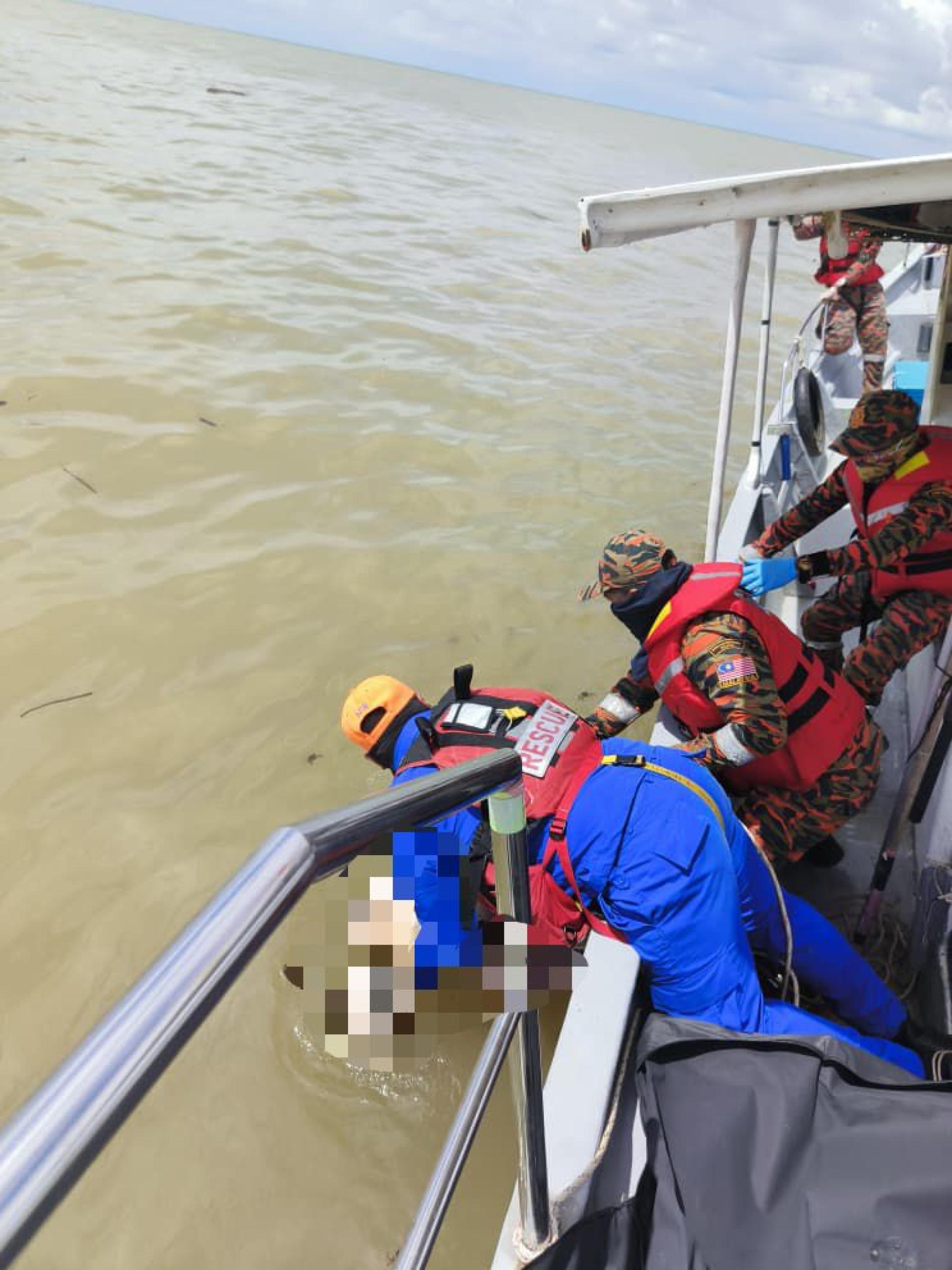 失踪者遗体被寻获时影。