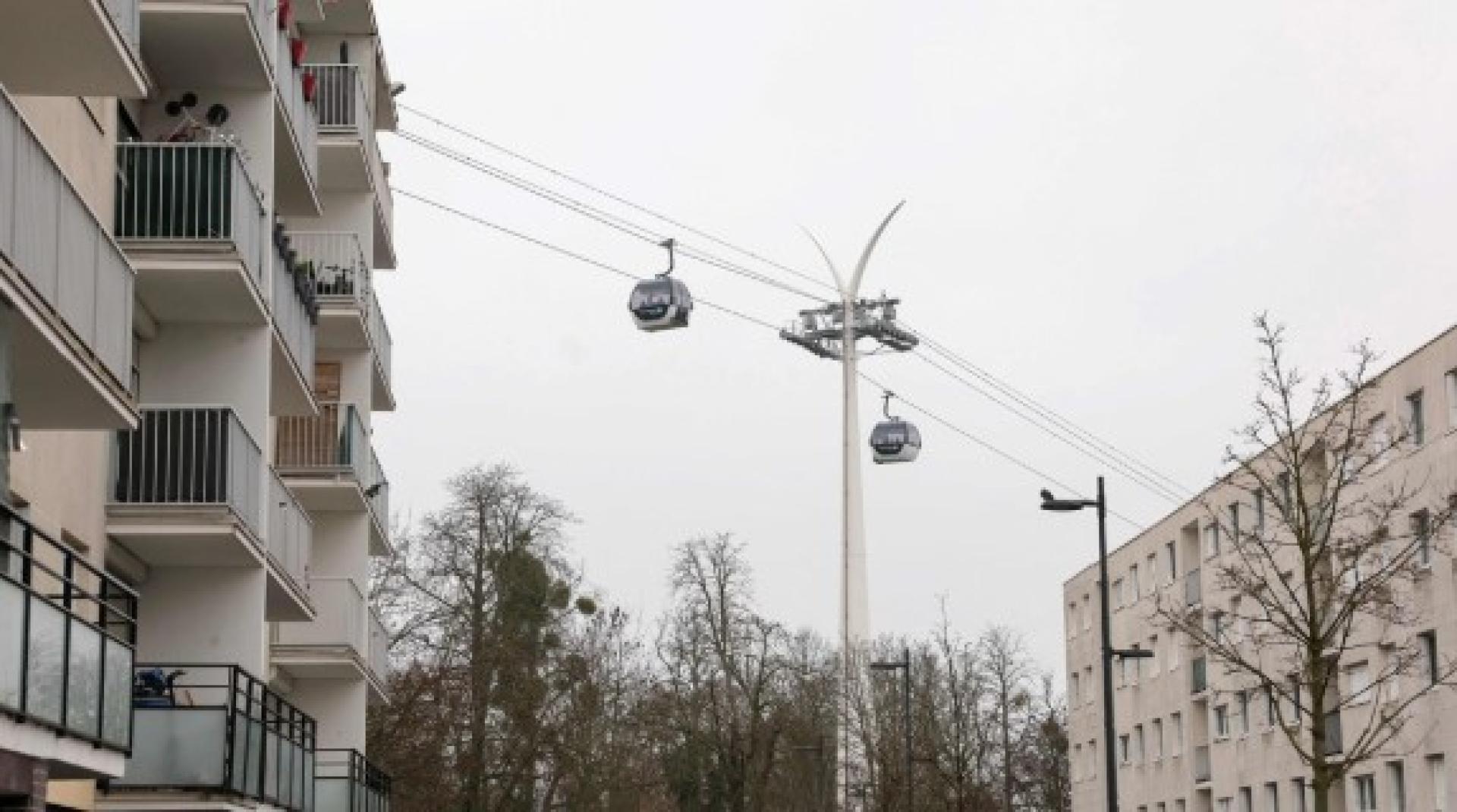 空中缆车线路耗资1.32亿欧元。