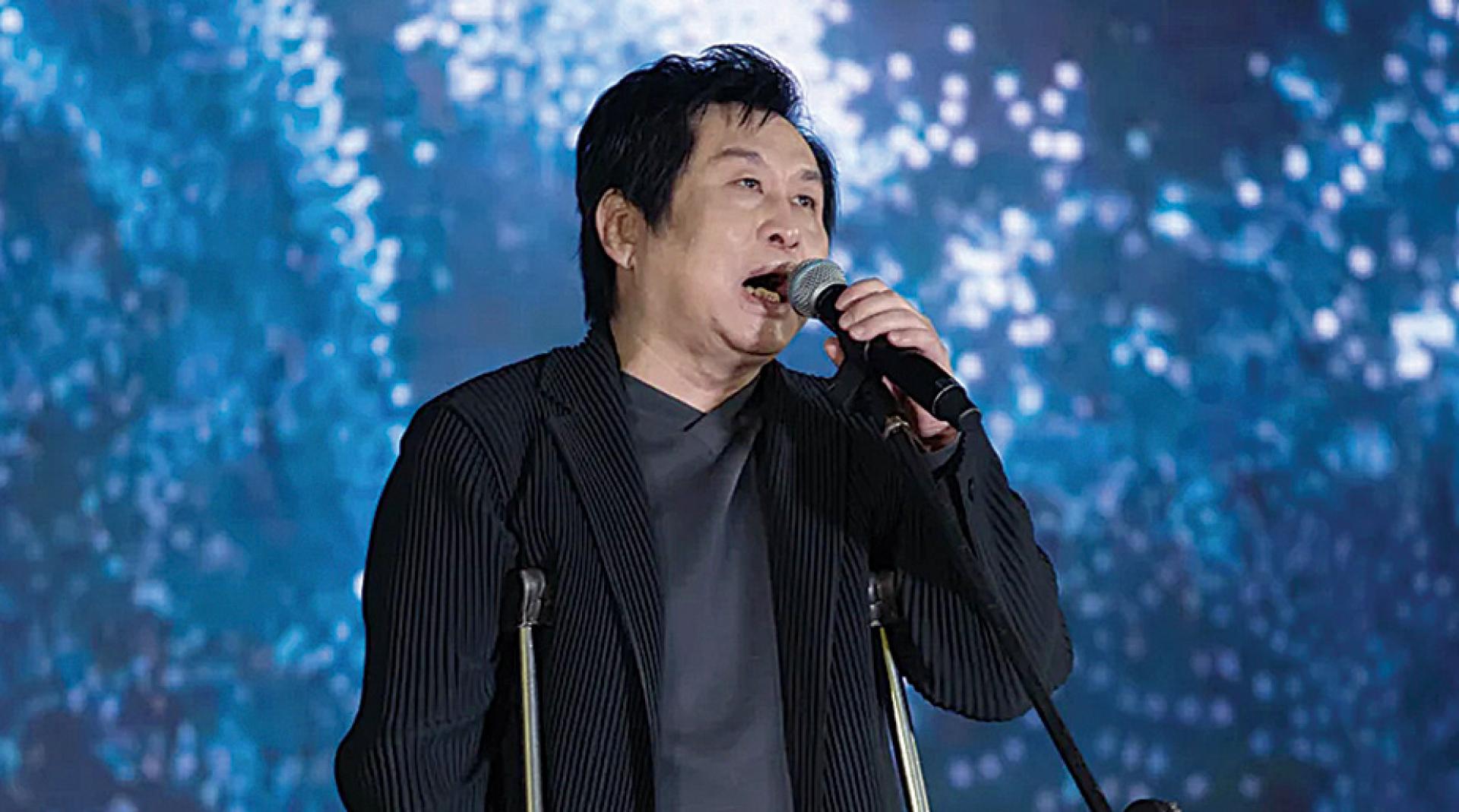 郑智化14日出席公开活动。