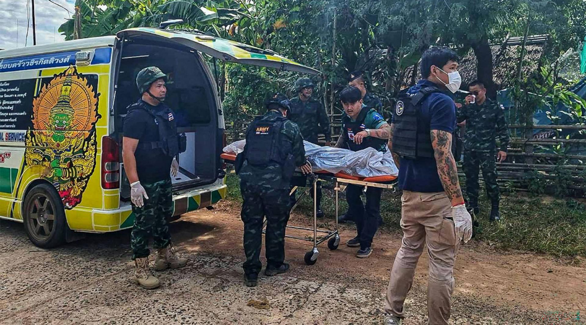 泰国四色菊府一民众在袭击中死亡。